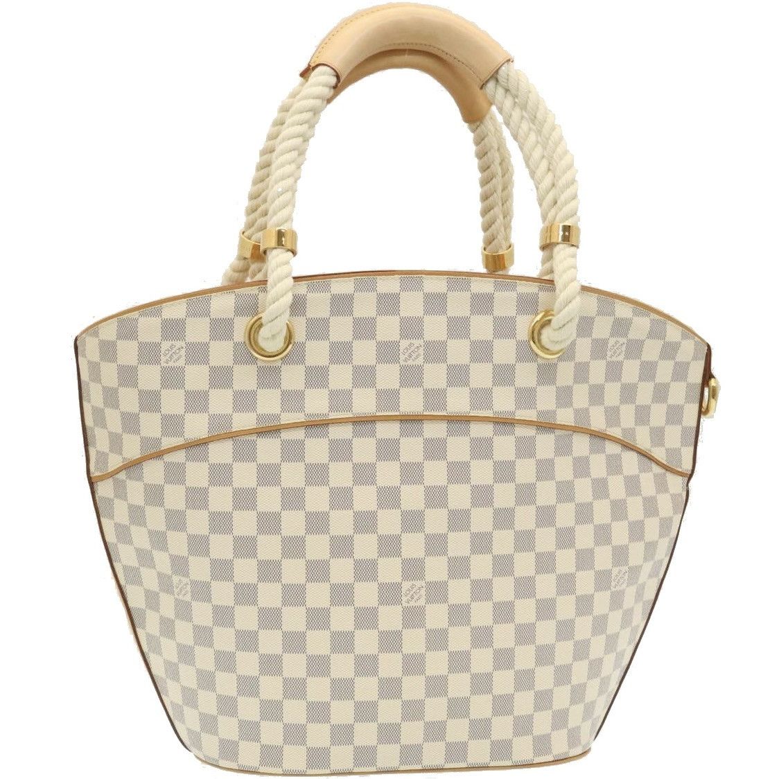 Louis Vuitton Damier Azur Pumplon Pm Tote Bag N48057 Lv Auth 29173S, Women's