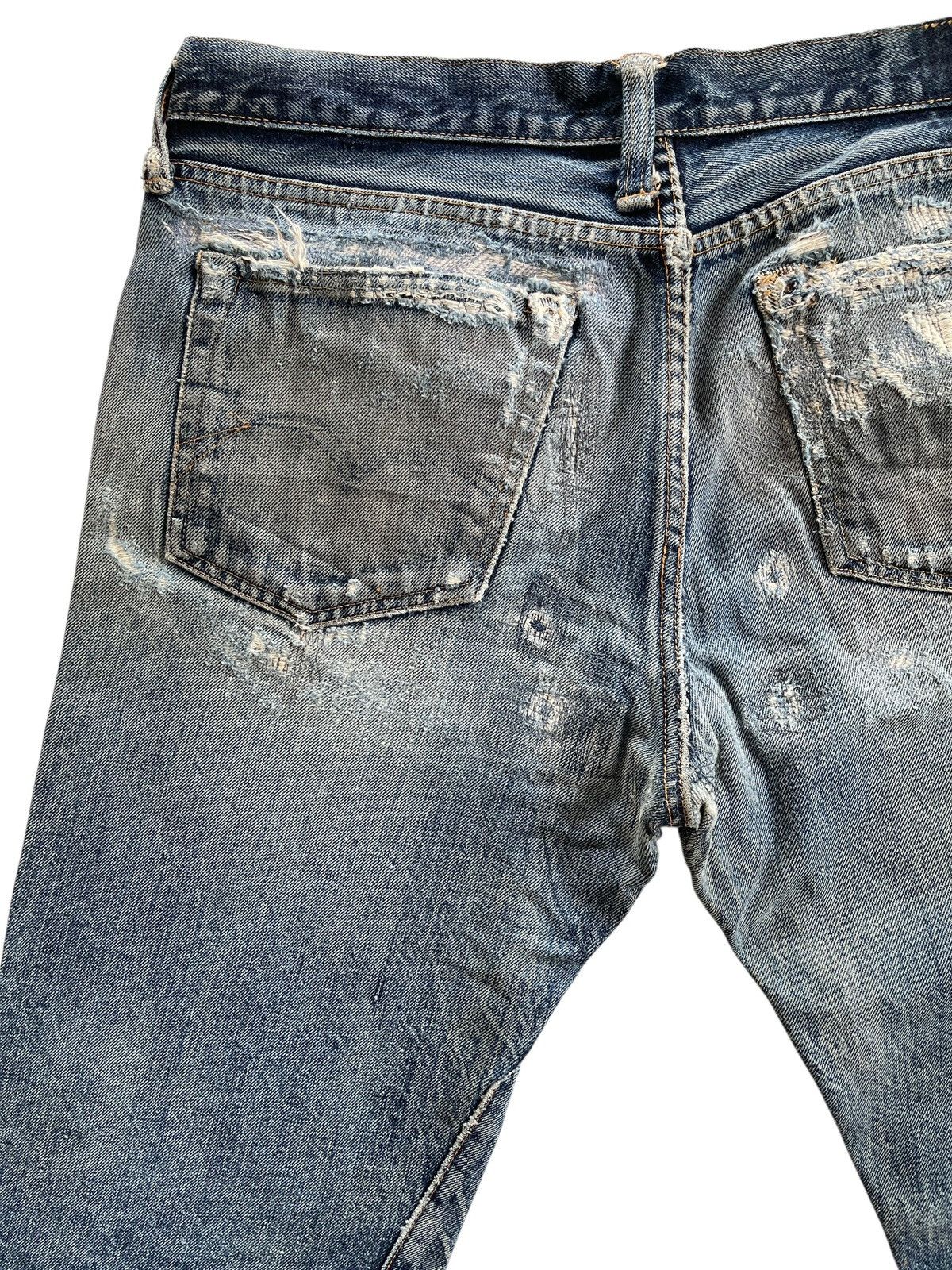 Studio D'Artisan Studio D'artisan Ripped Distressed Selvedge Denim Size US 32 / EU 48 - 10 Thumbnail