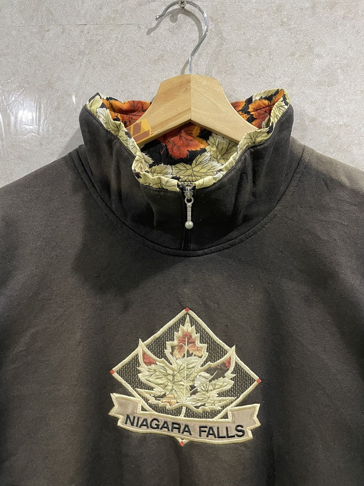 Vintage Crazy Vtg Sunfaded Niagara Falls Crewneck Size US M / EU 48-50 / 2 - 5 Thumbnail