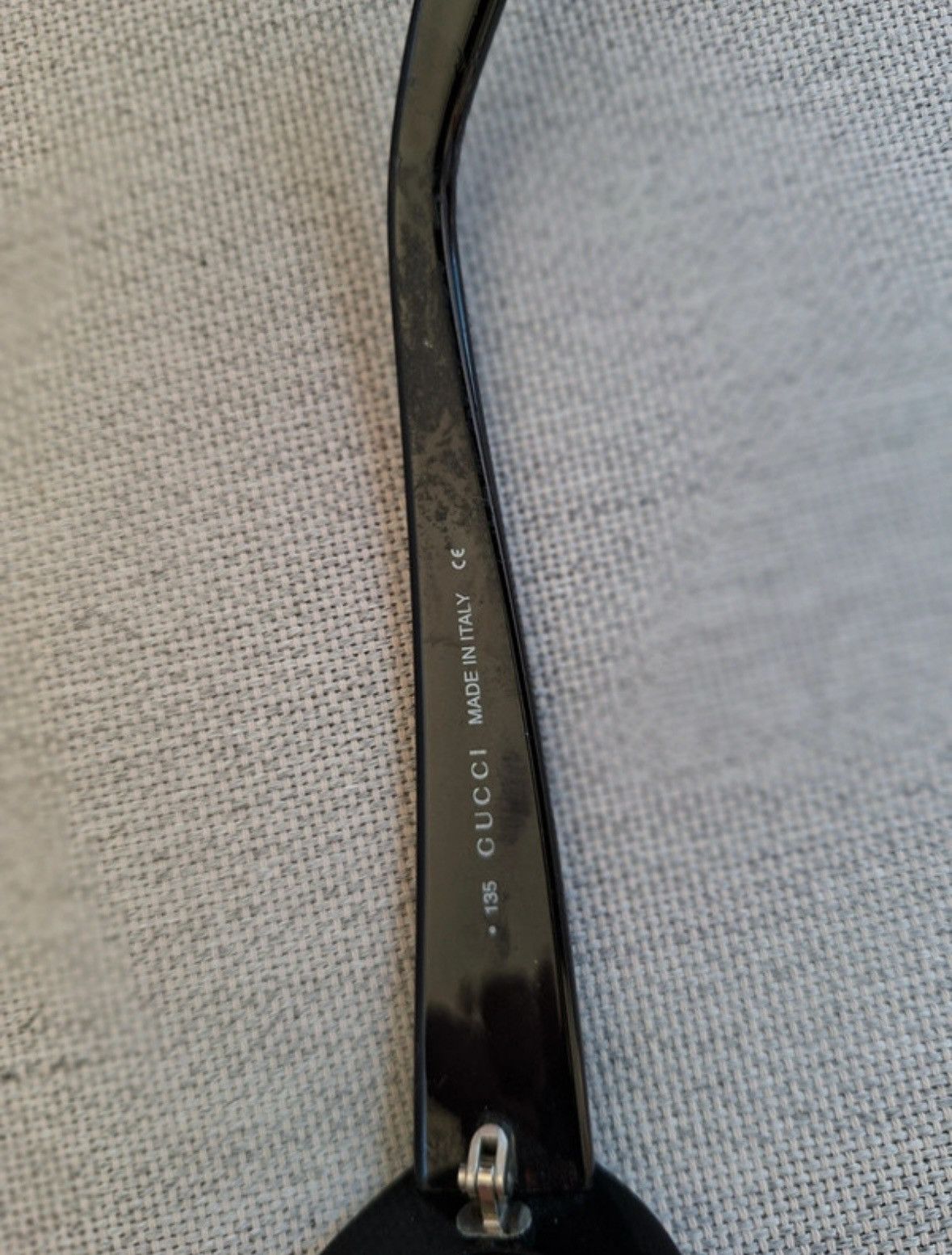 Gucci Gucci GG 2438/S Archive Oval Sunglasses Black Size ONE SIZE - 3 Thumbnail
