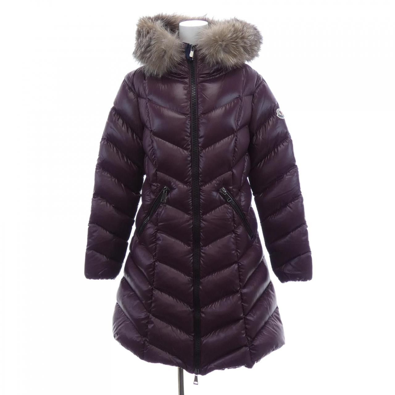 Moncler Moncler Moncler FULMARUS Fur Hood Down Coat Textile Outerwear FULMARUS DUTY FREE for USA Size ONE SIZE - 1 Thumbnail