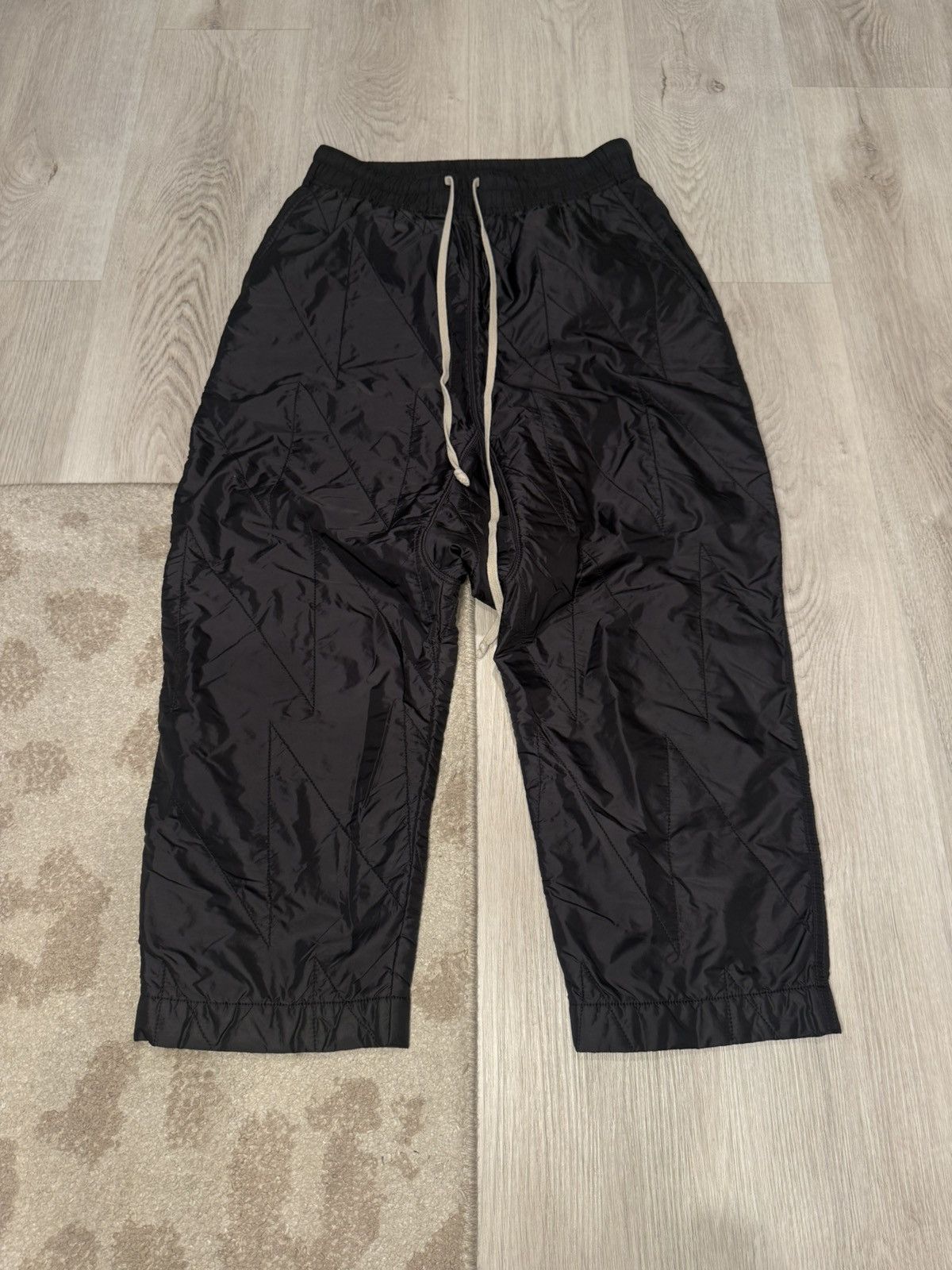 Rick Owens Drkshdw f/w 2019 nylon puffer dropcrotch shorts!! Size US 28 / EU 44 - 1 Thumbnail