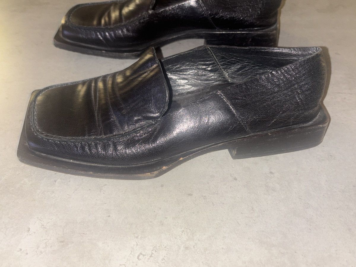 Miu Miu miu miu black square toe loafer RARE Size US 5 / IT 35 - 3 Thumbnail