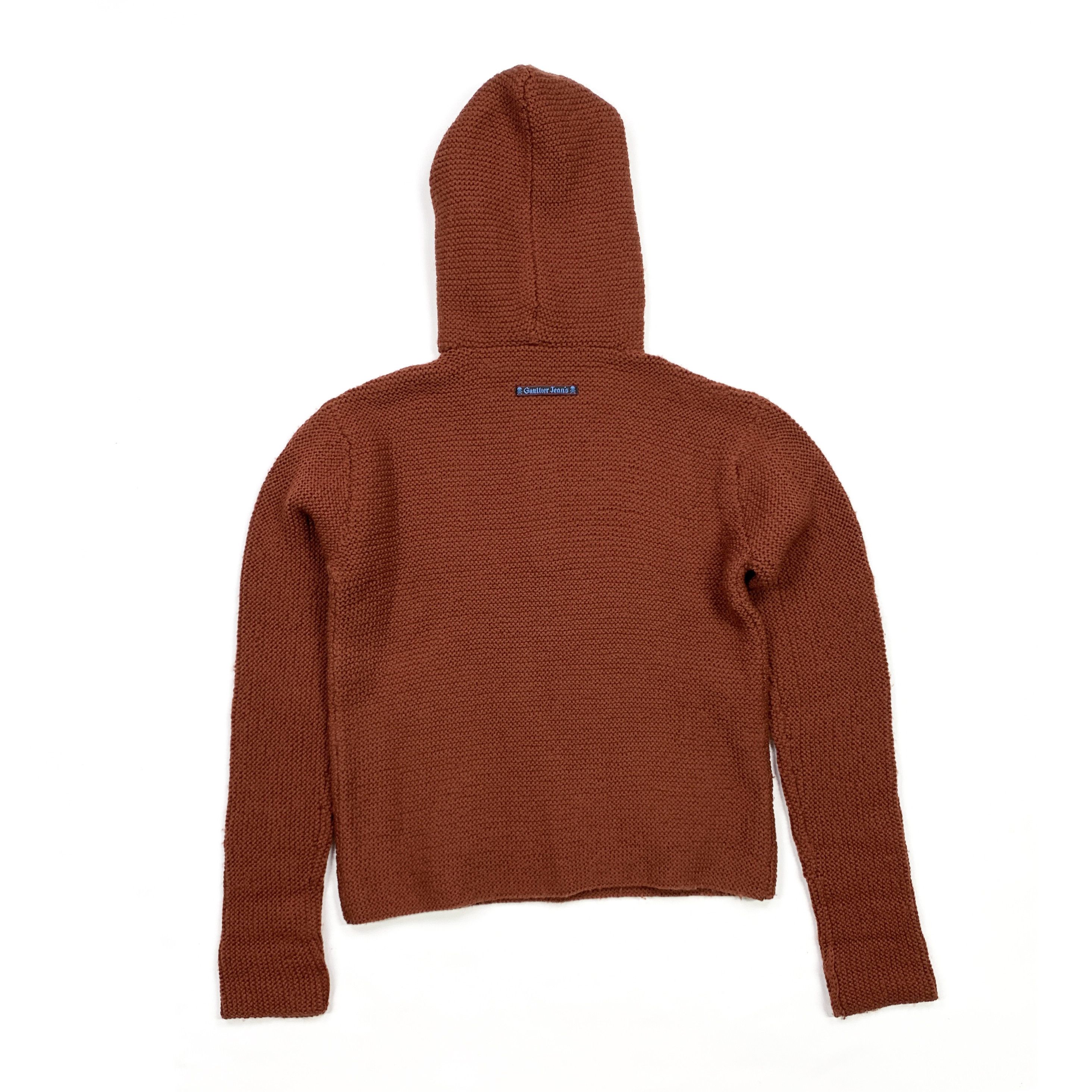 Jean Paul Gaultier Pullover Knit Hoodie Size US S / EU 44-46 / 1 - 5 Thumbnail