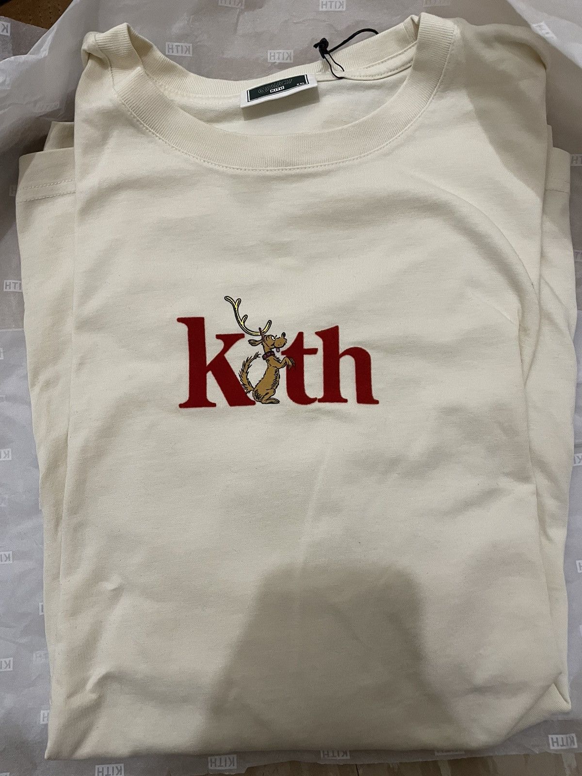 Kith Kith For The Grinch Max Serif Tee size XXL brand new in Size US XXL / EU 58 / 5 - 1 Thumbnail