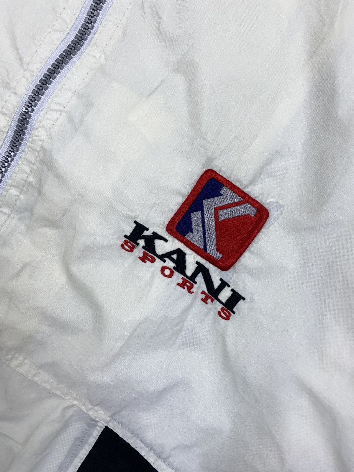 Karl Kani 🔥Vintage Karl Kani Sport Embroidereey Logo Zipper Jacket Size US XL / EU 56 / 4 - 10 Thumbnail