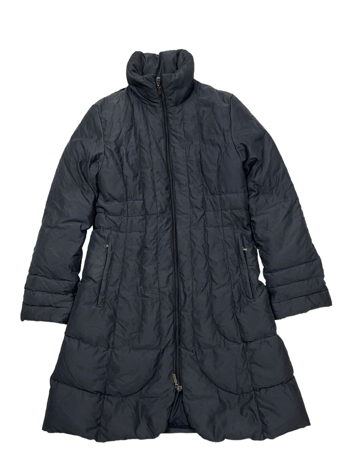 image of Vintage 90's Moncler Down Coat Puffer Jacket in Black, Women's (Size Small)