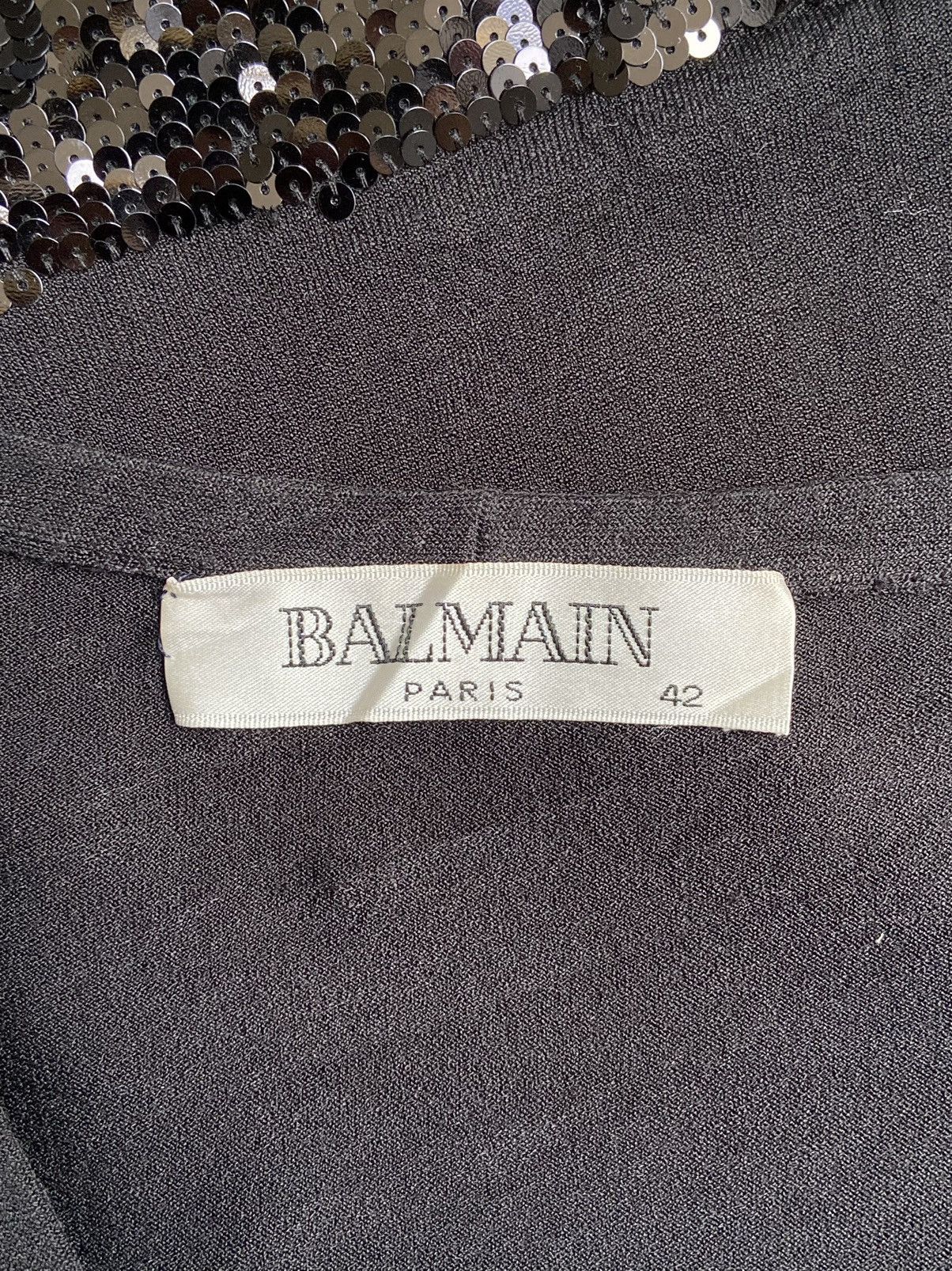 Balmain BALMAIN Black Cardigan Size US S / EU 44-46 / 1 - 6 Thumbnail