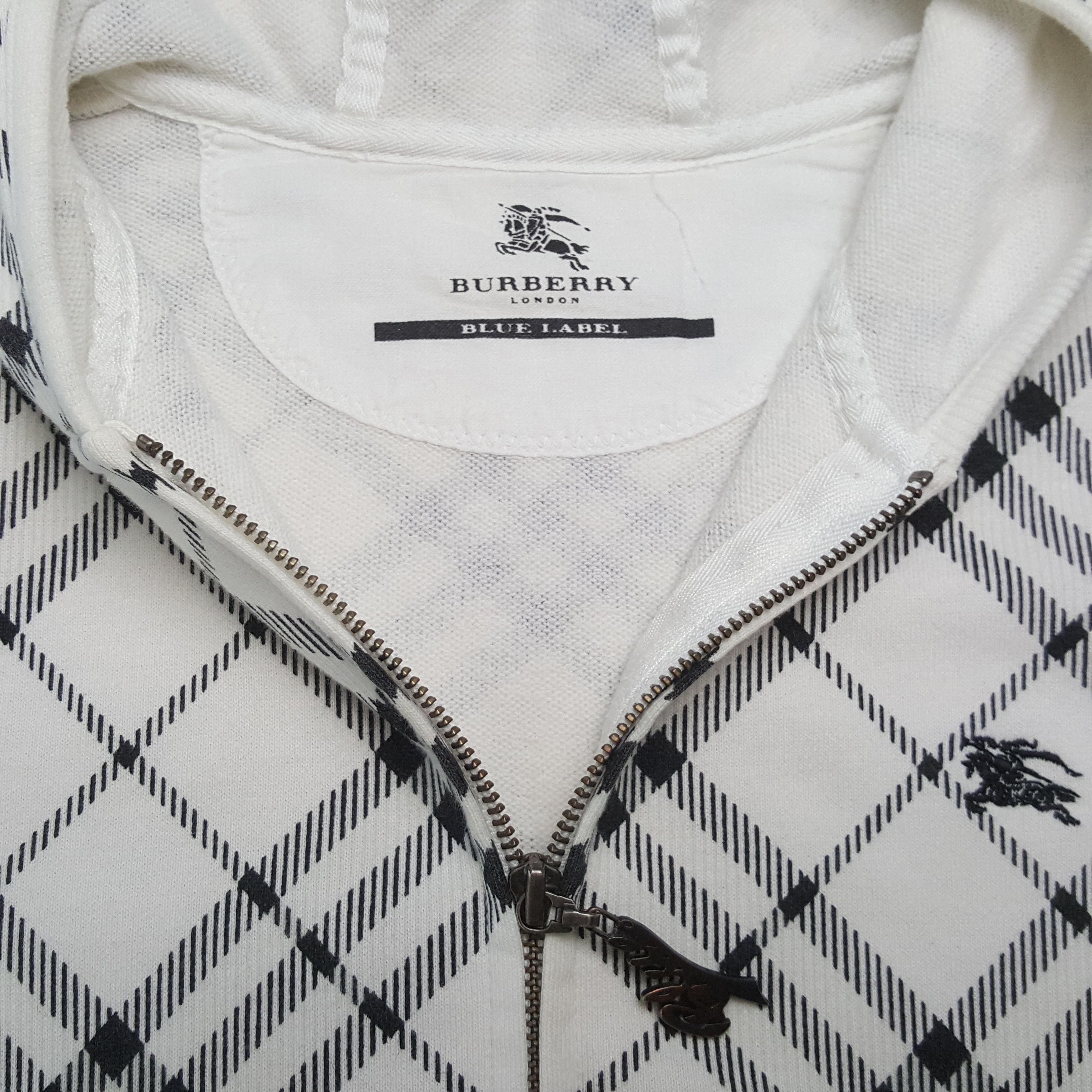 Burberry Burberry London Blue Label Custom Art Zipper Hoodie RR30 Size XS / US 0-2 / IT 36-38 - 7 Thumbnail