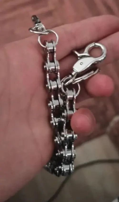 VIBE 63cm Biker Chain Wallet Chain Size ONE SIZE - 6 Thumbnail