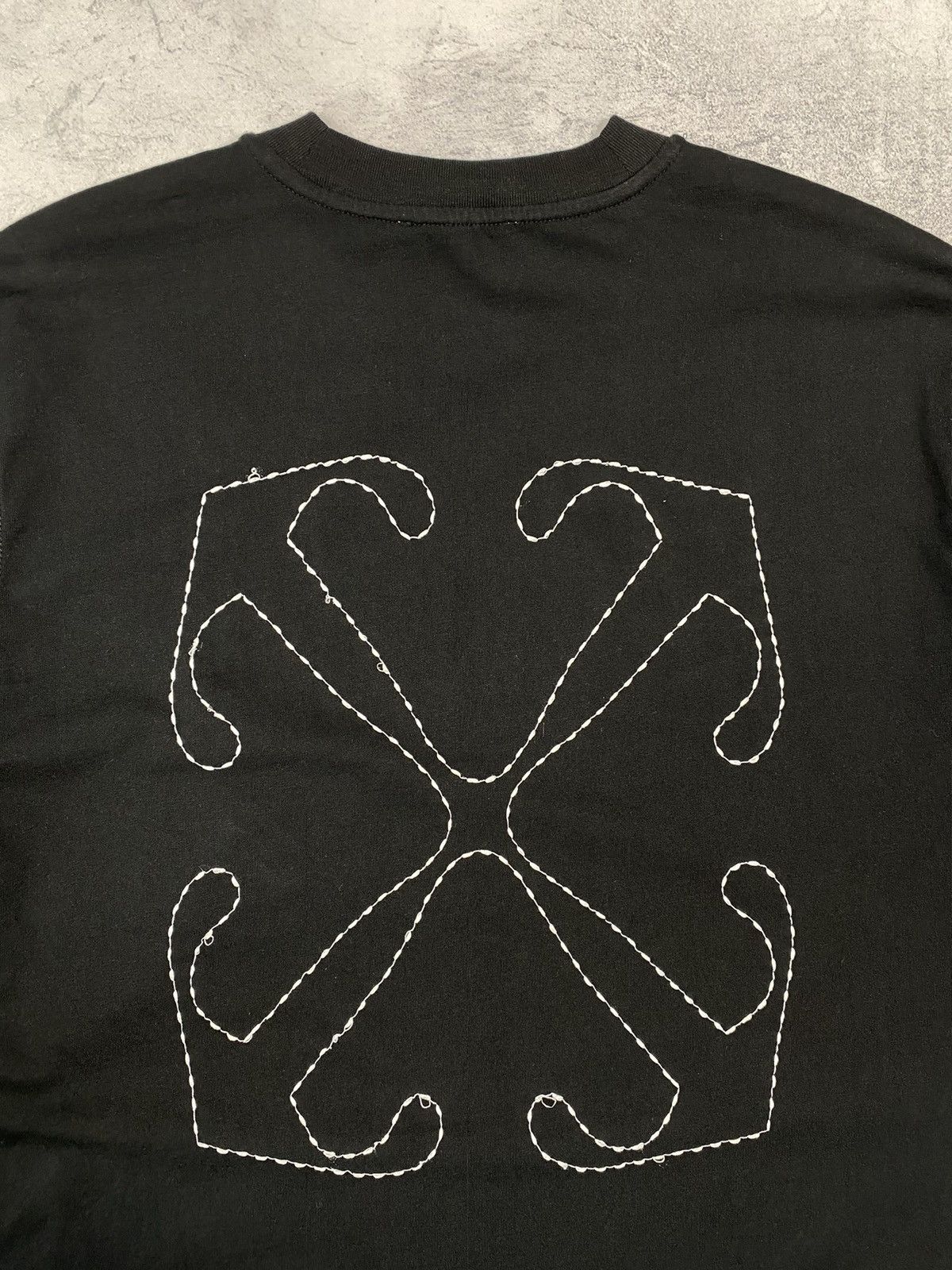 Off-White OFF WHITE EMBROIDERED ARROW T-SHIRT Size US S / EU 44-46 / 1 - 3 Thumbnail
