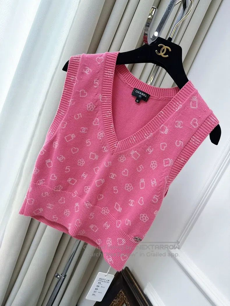 Chanel Chanel 23C early spring show pink and white multi-element Size XS / US 0-2 / IT 36-38 - 1 Thumbnail