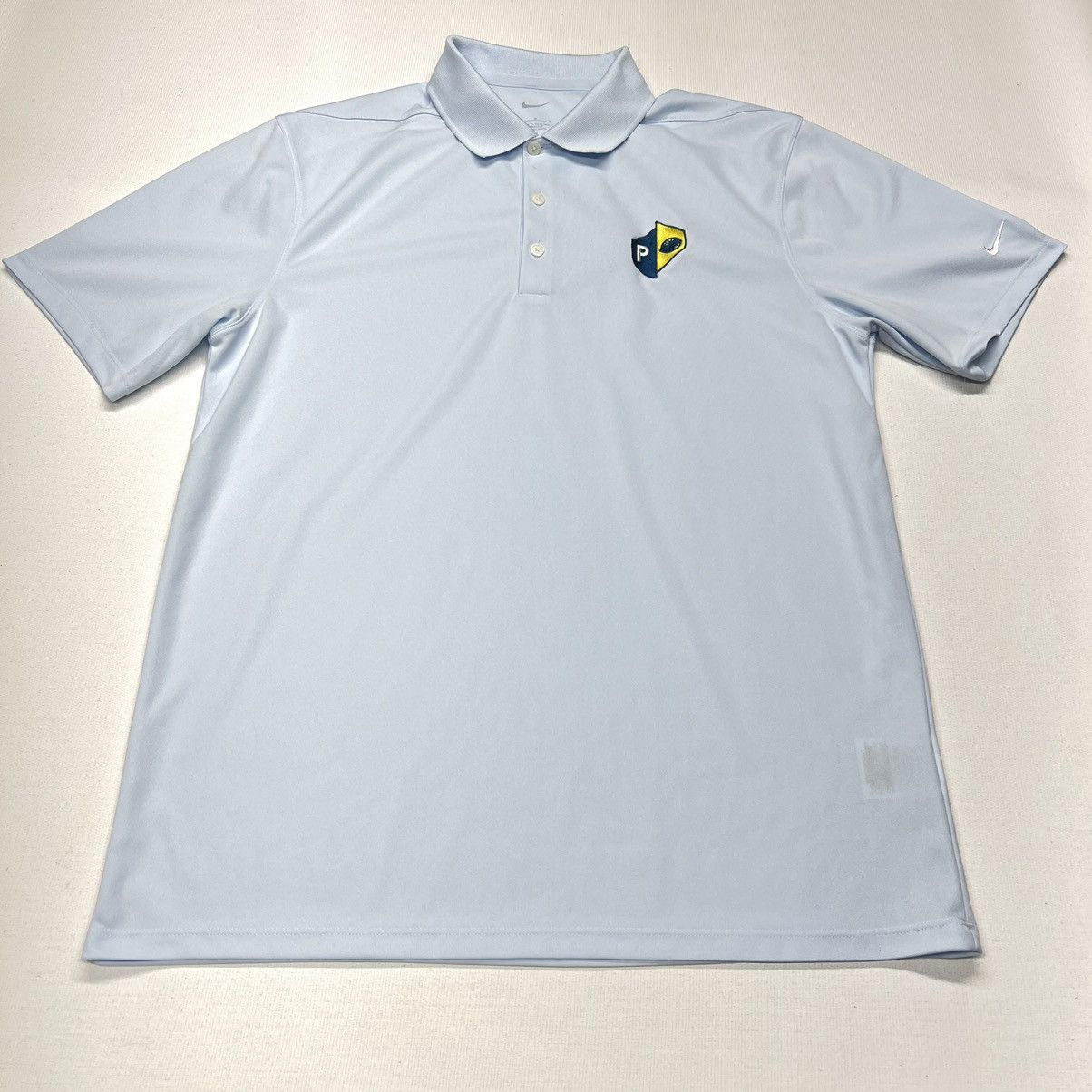 Nike Nike Polo Shirt Blue Golf Embroidered Power Logo Athletic Size US M / EU 48-50 / 2 - 1 Thumbnail
