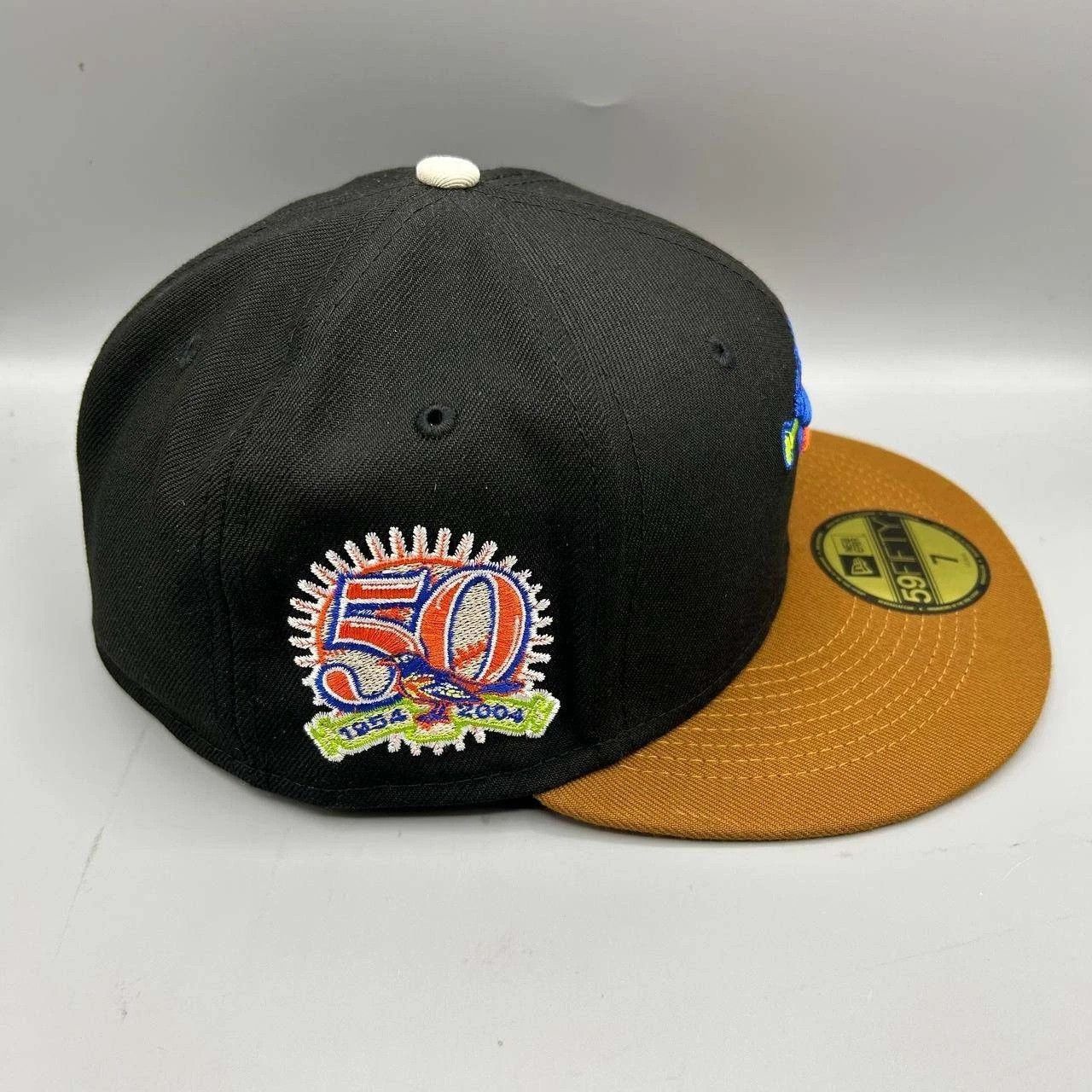 New Era Baltimore Orioles Gingerbread Hat Men 7 Black Fitted Cap New Size ONE SIZE - 1 Thumbnail