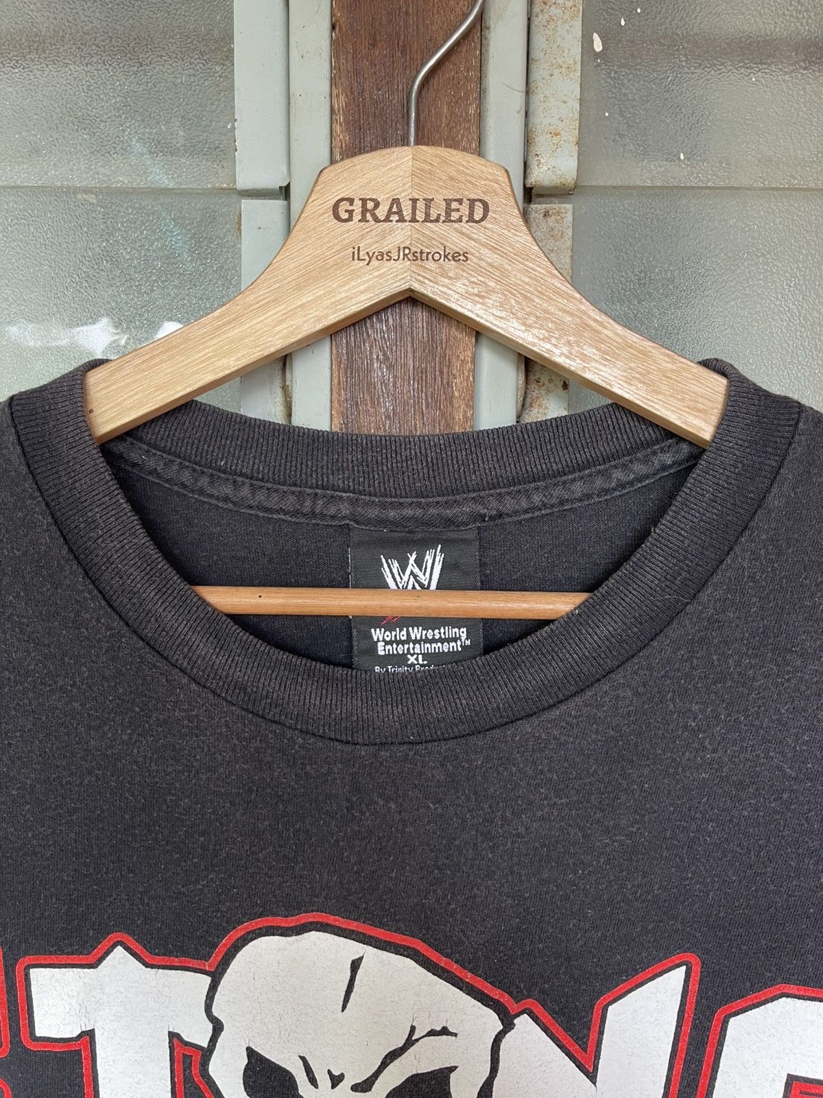 WWE Vintage Stone Cold Bullet Proof Shirt Tee Size US XL / EU 56 / 4 - 18 Thumbnail