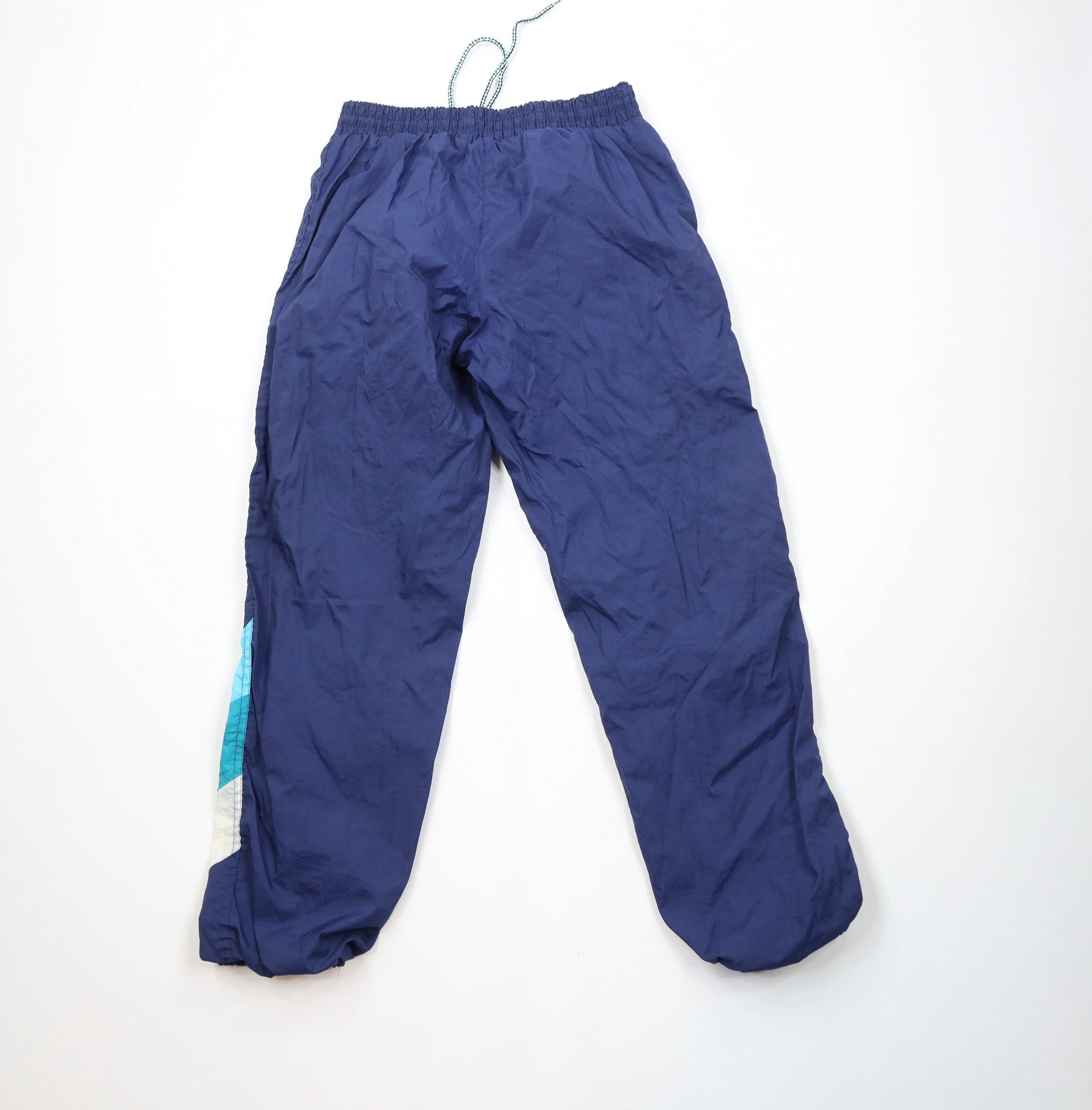 Vintage Vintage 90s Streetwear Block Lined Windbreaker Joggers Pants Size US 34 / EU 50 - 11 Thumbnail