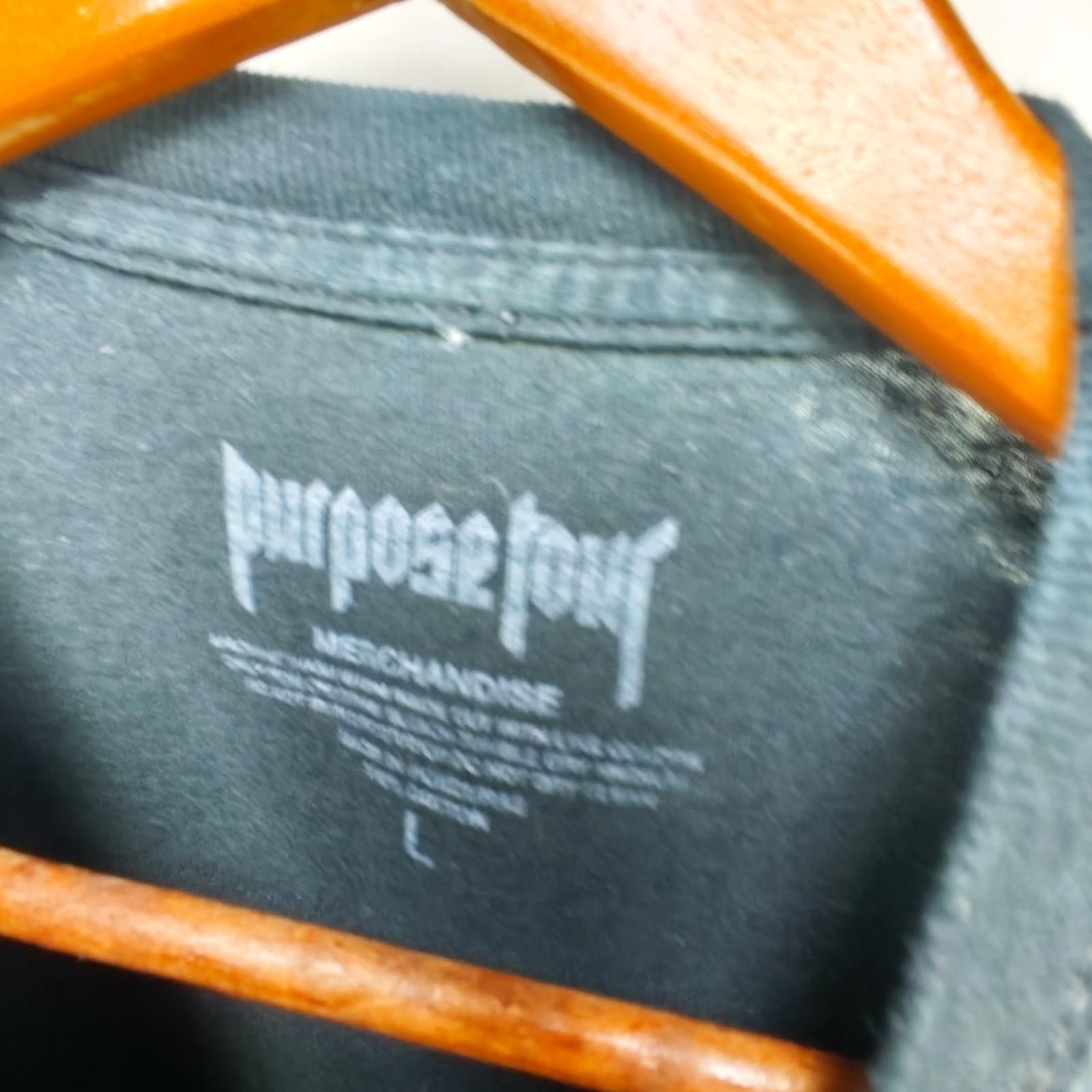 Justin Bieber Justin Bieber Purpose Tour Long Sleeve Shirt Large Size US L / EU 52-54 / 3 - 3 Thumbnail