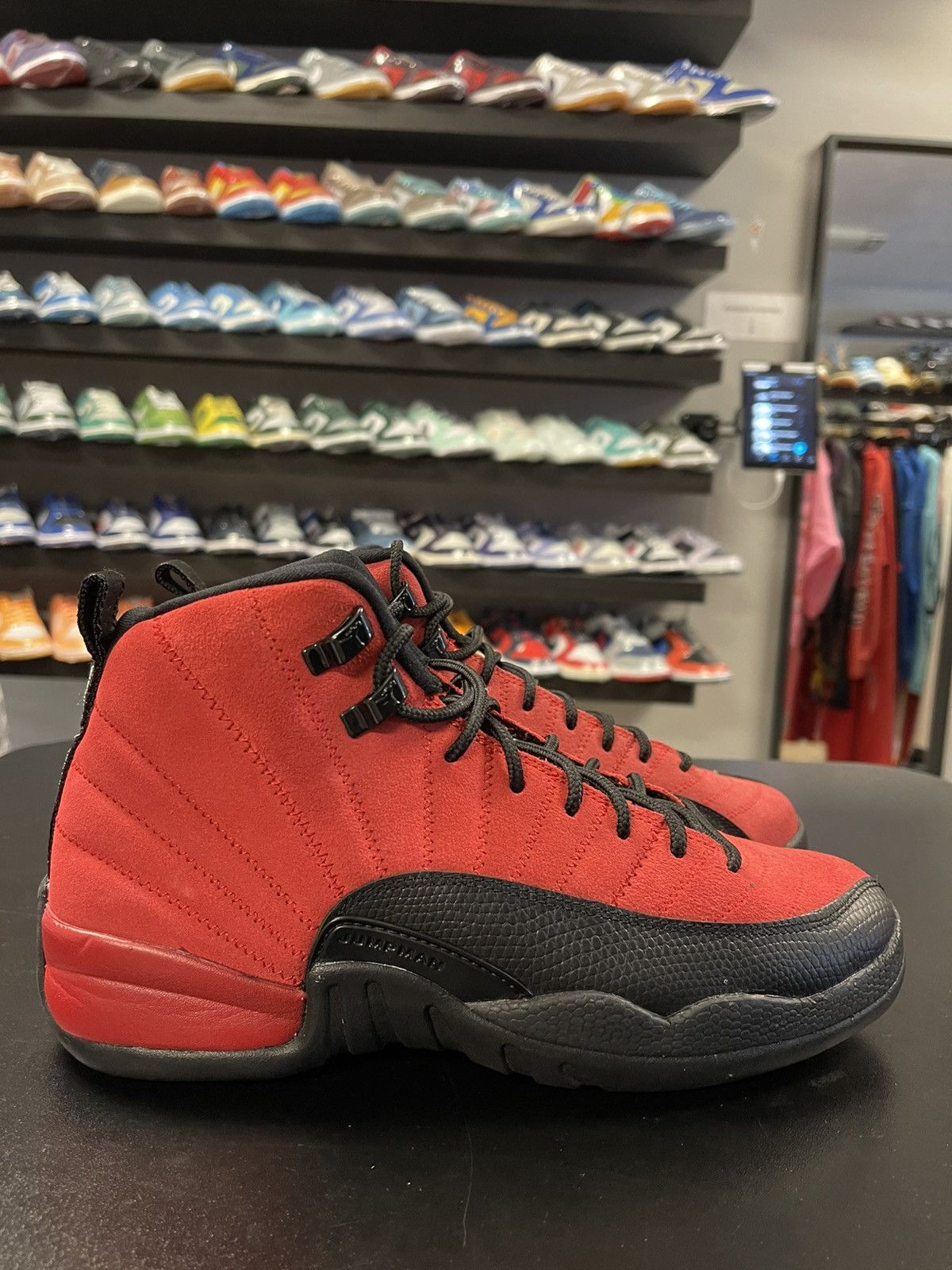 Jordan Brand Size 7y - Nike Air Jordan 12 Retro GS 'Reverse Flu Game Size US 7 / EU 40 - 3 Thumbnail