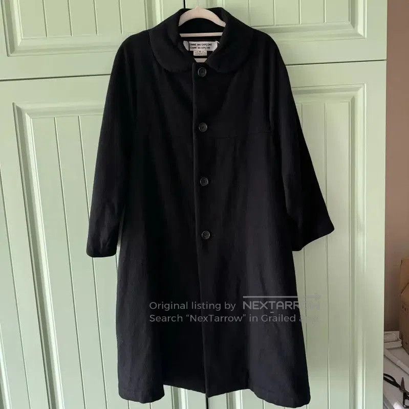 Comme des Garcons COMME des GARÇONS Black Wool Women's Coat . Size XS / US 0-2 / IT 36-38 - 1 Thumbnail