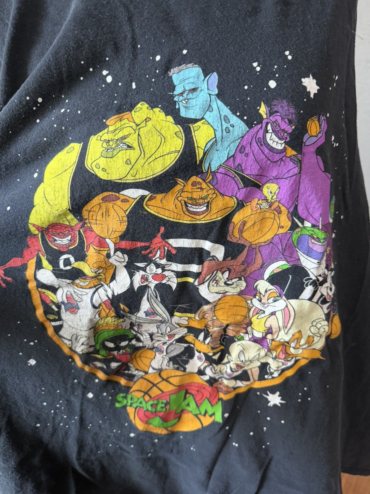 Other VTG 90’s Space Jam Movie Shirt Cut-Off Sleeves Size 3XL. Size US XXL / EU 58 / 5 - 2 Thumbnail