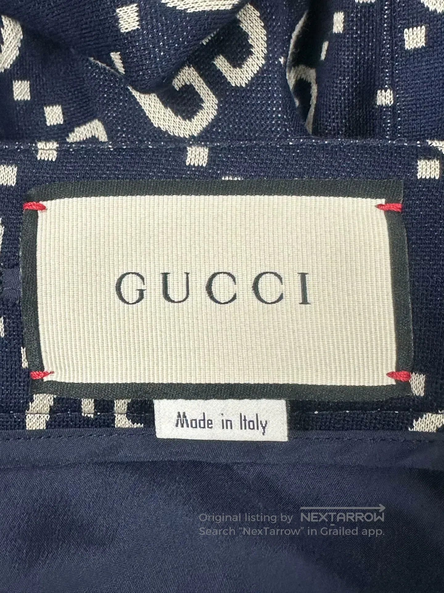 Gucci Guicci Blue double G logo flared casual pants| Size US 36 / EU 52 - 3 Thumbnail