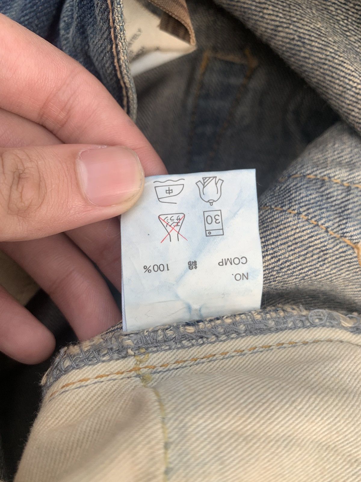 SCANNER FUNDAMENTAL PRODUCT SELVEDGE JAPANESE DISTRESSED