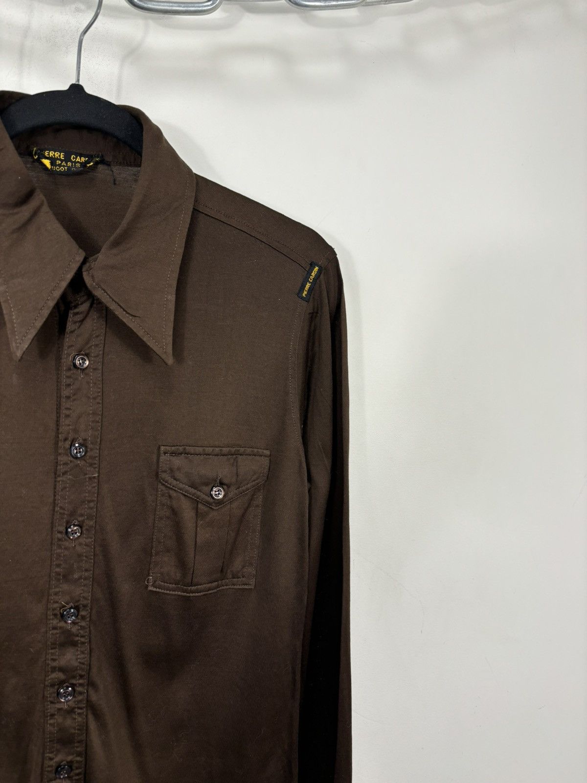 Pierre Cardin Vintage Pierre Cardin 90s Tricot Sport Brown Luxury Shirt Size US M / EU 48-50 / 2 - 3 Thumbnail