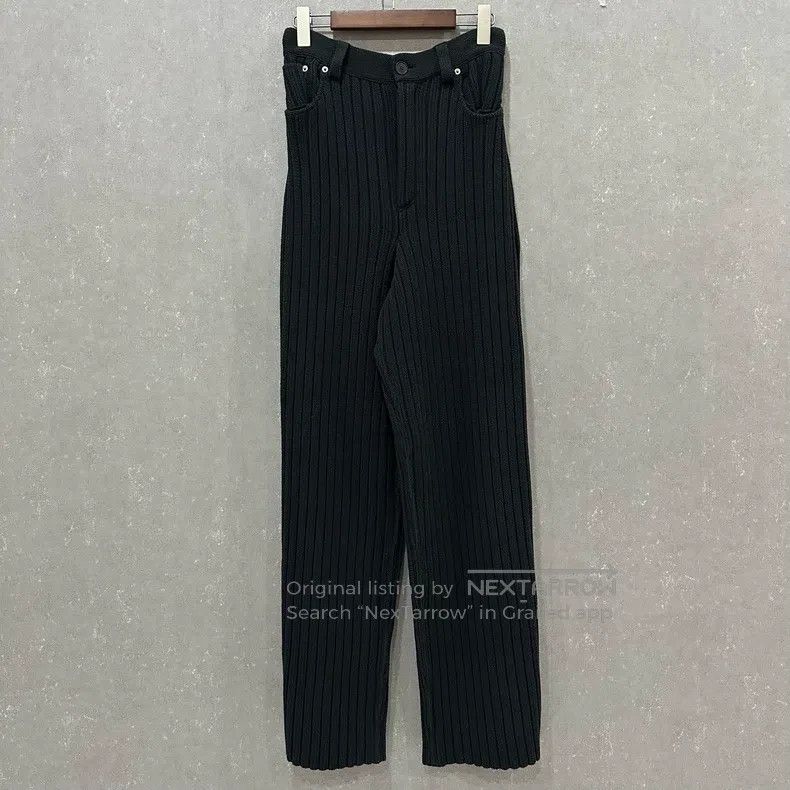 Balenciaga Balenciaga size XS Tie-Front Wide Leg Casual Pants Size US 27 - 3 Thumbnail