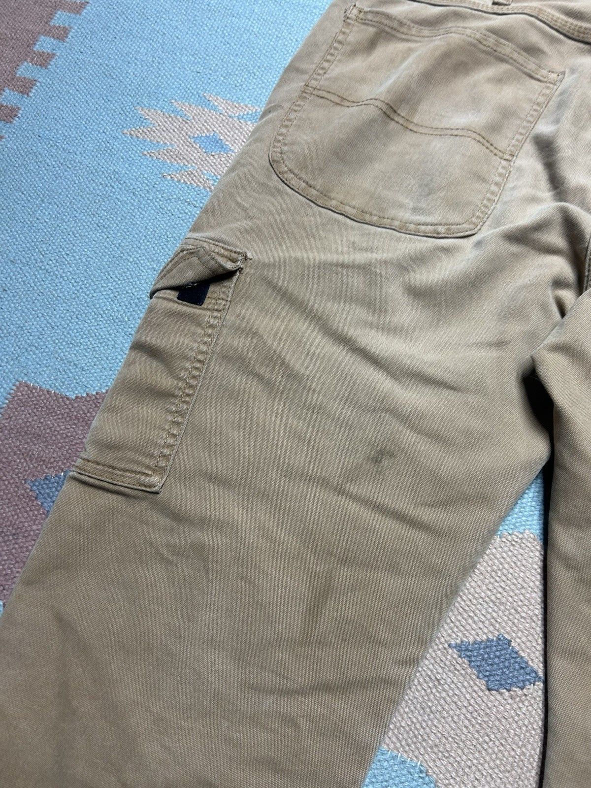 Vintage Dickies flex canvas cargo pants grunge workwear skater 38x28 Size US 38 / EU 54 - 12 Thumbnail