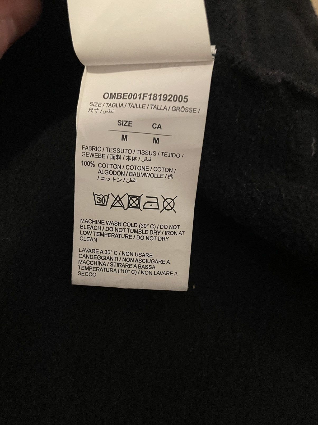 Off-White Black Diagonal Gradient Zip Hoodie Size US M / EU 48-50 / 2 - 5 Thumbnail