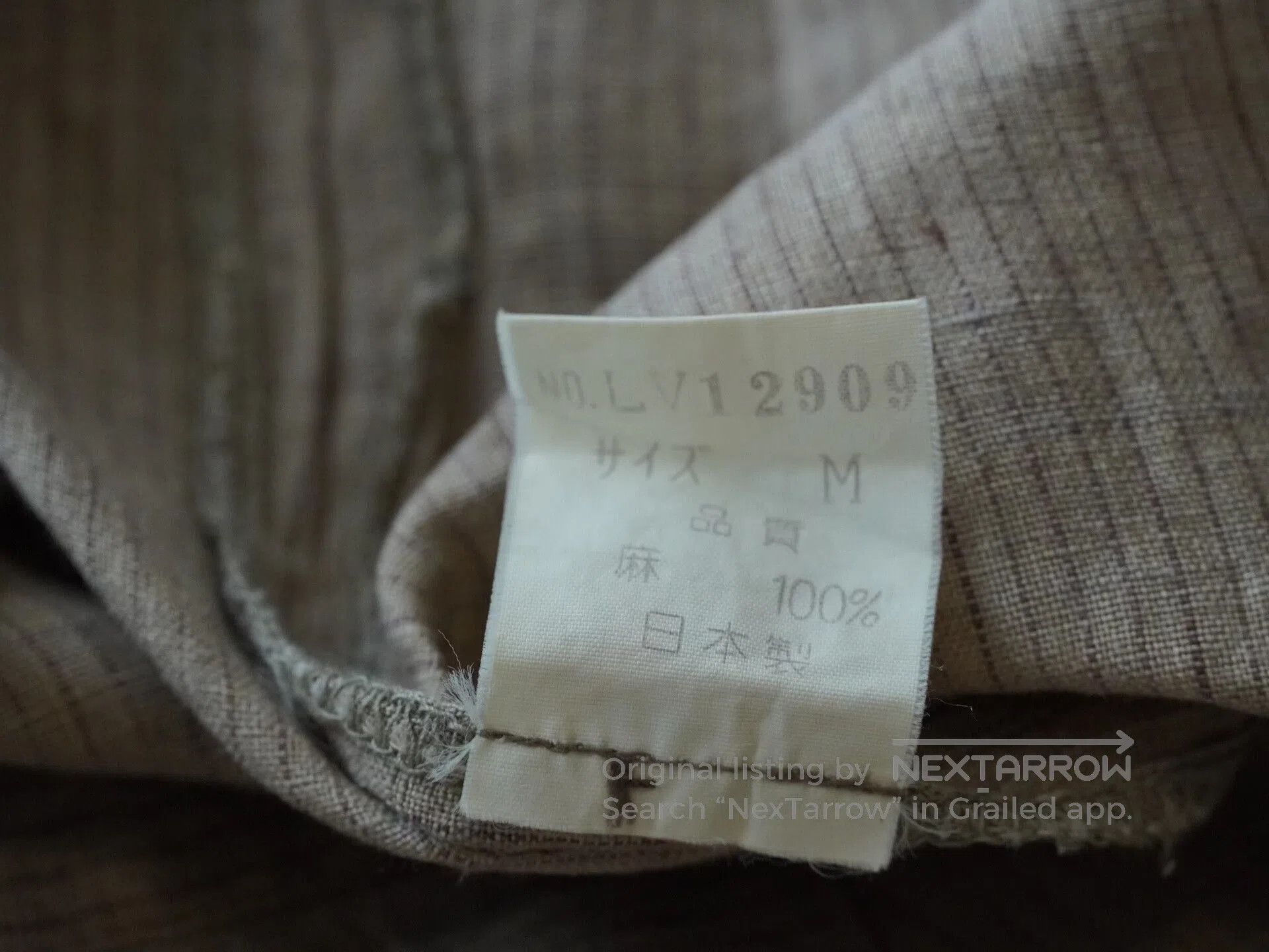 Issey Miyake Issey Miyake Linen Pocket Shirt. Size US M / EU 48-50 / 2 - 7 Thumbnail