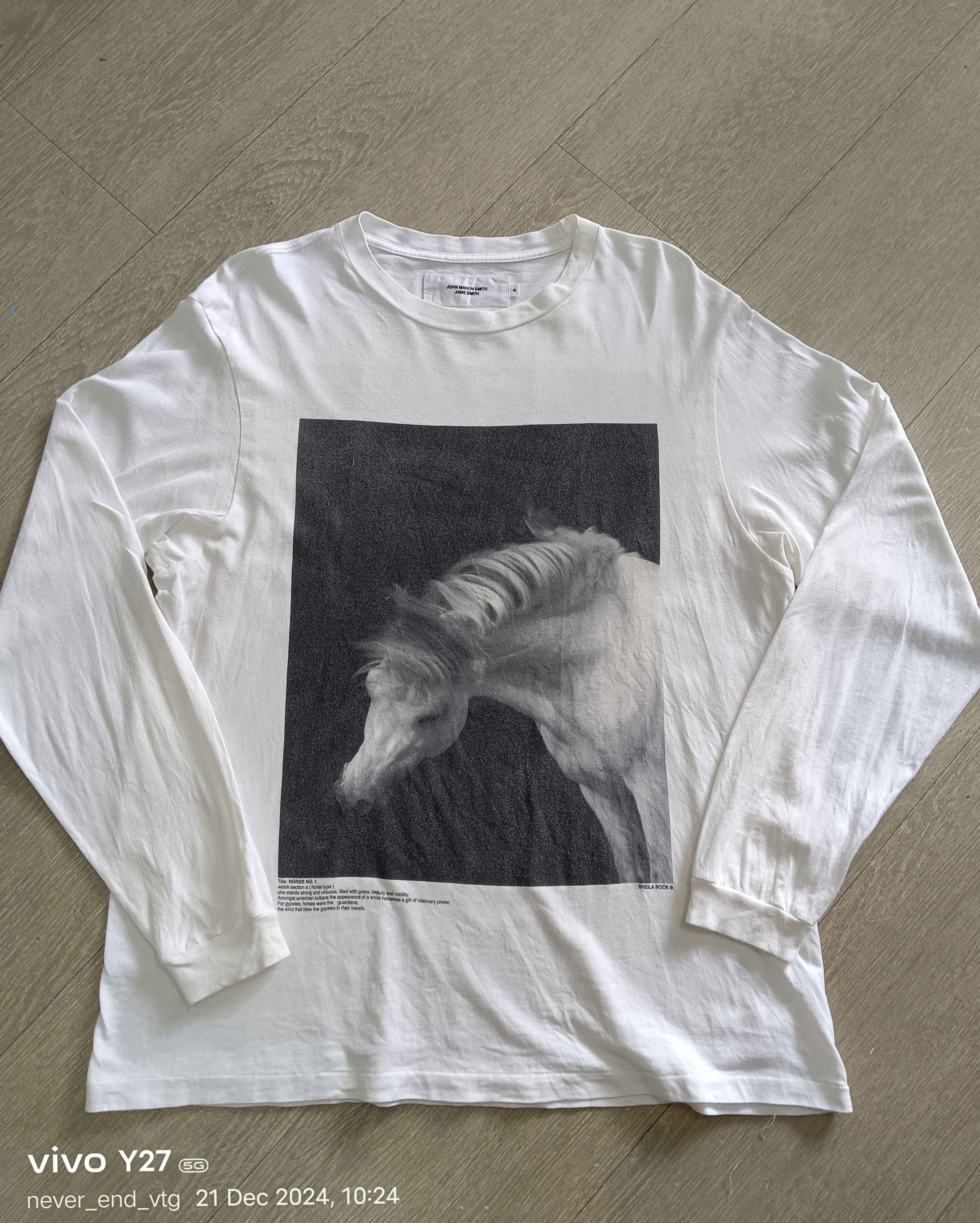 Designer × Japanese Brand John Manson Smith Sheila Rock Horse Size US M / EU 48-50 / 2 - 1 Thumbnail