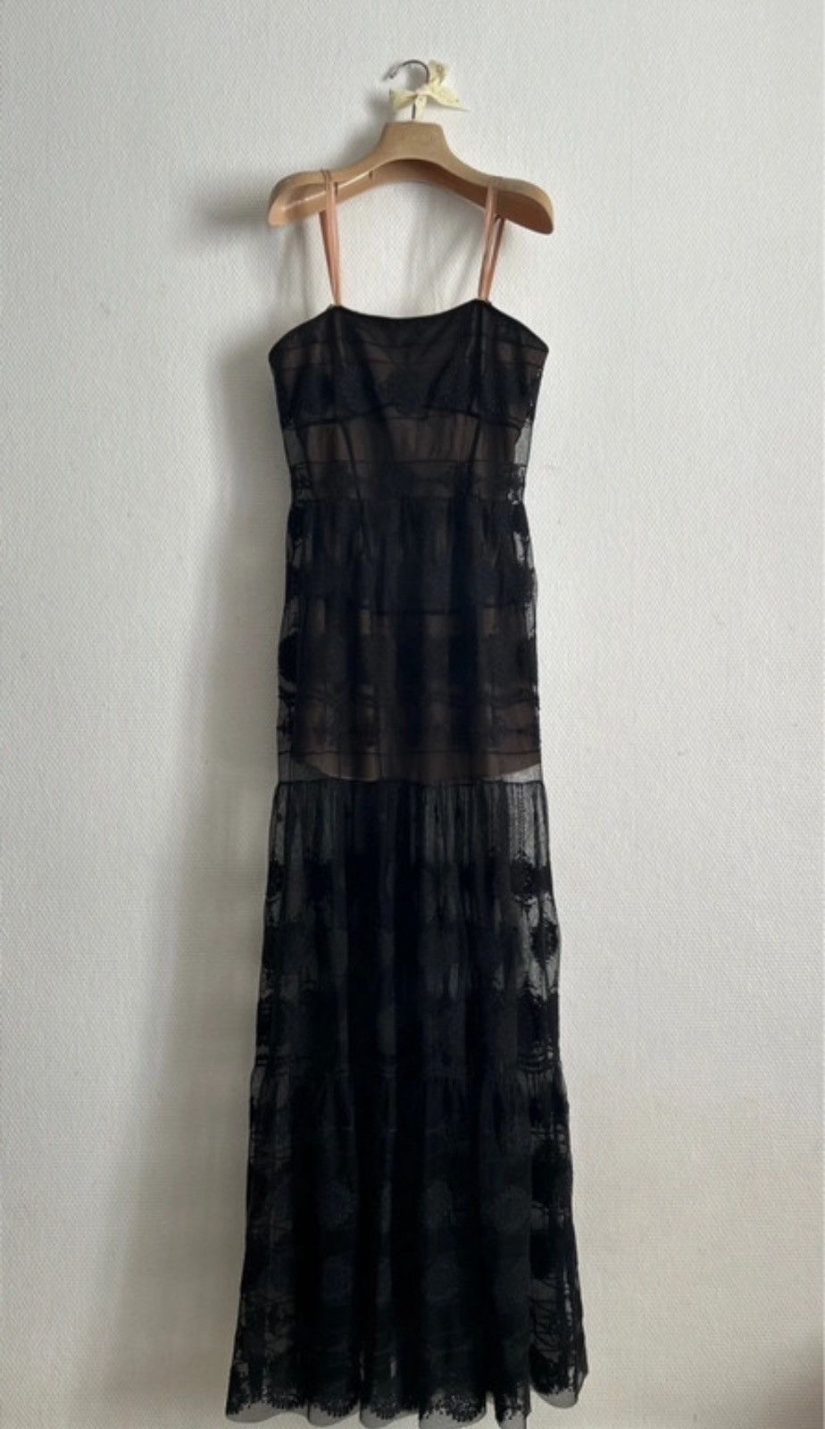 Bcbgmaxazria BCBG Lace Siren Corset Maxi Dress - black Size XS / US 0-2 / IT 36-38 - 2 Thumbnail