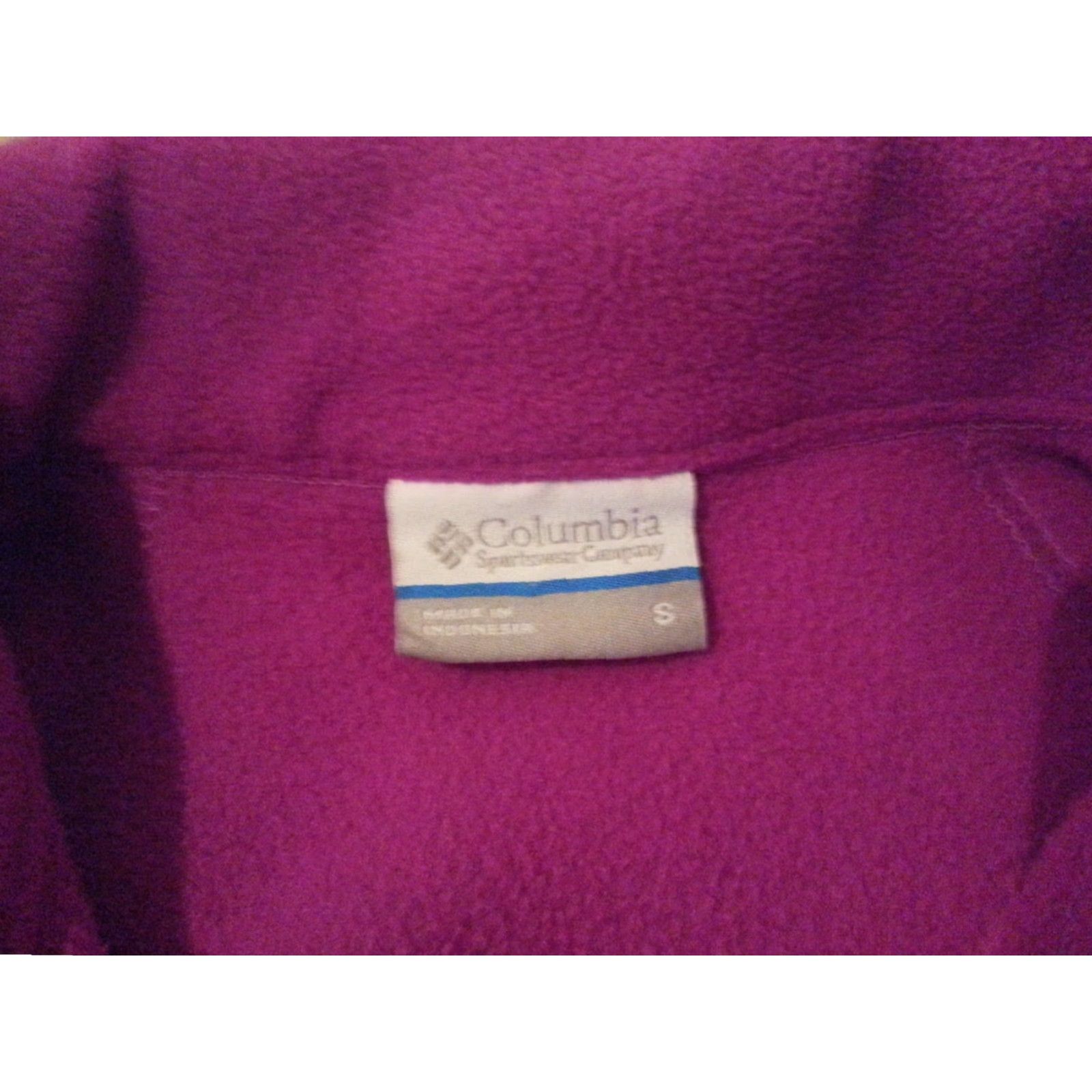 Vintage Womens Columbia Sportswear Jacket S Small Purple Athletic Jacket Purple Womens Columbia Sportswear Jacket S Small Size S / US 4 / IT 40 - 6 Thumbnail