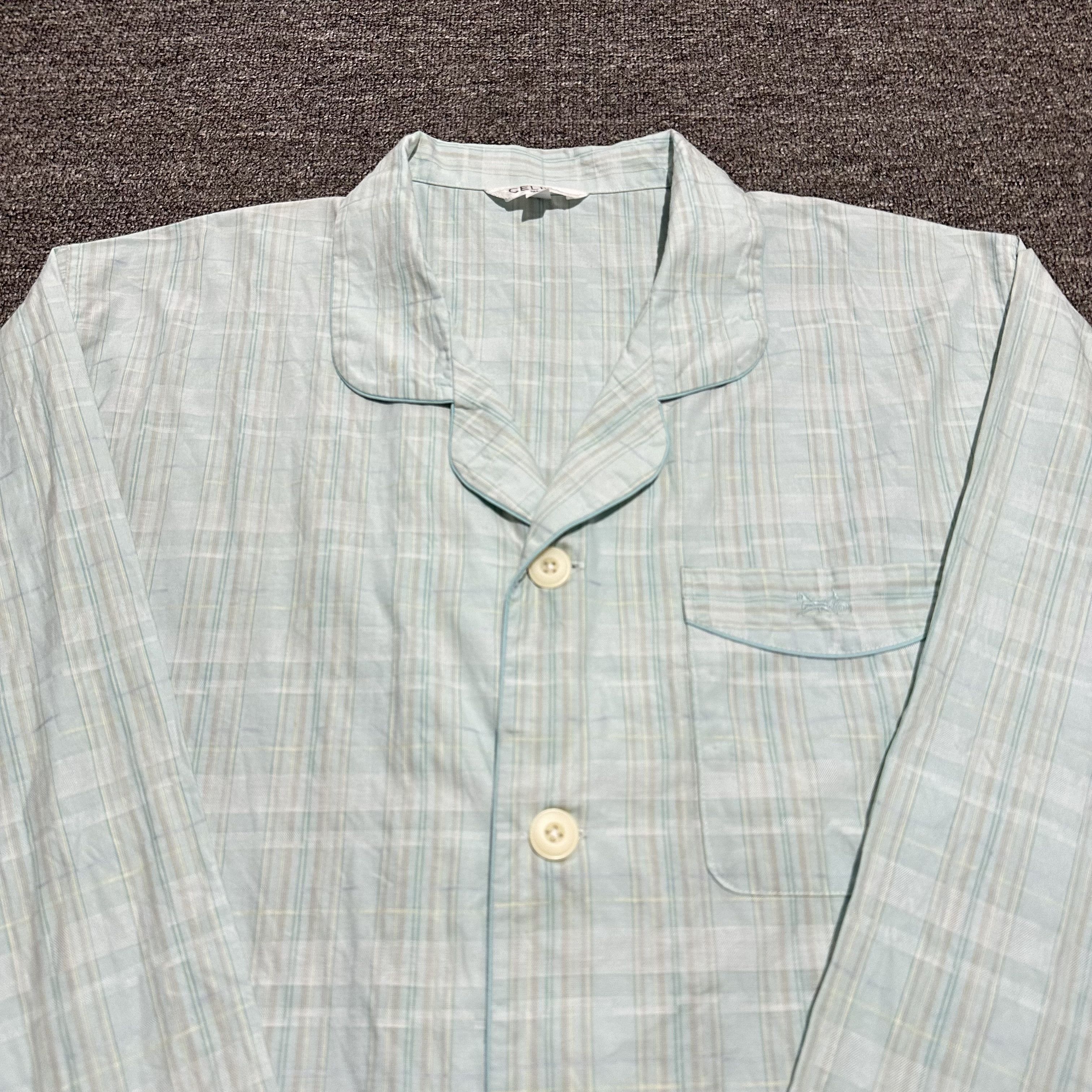 Celine Celine Button Ups Shirts Size US XL / EU 56 / 4 - 2 Thumbnail