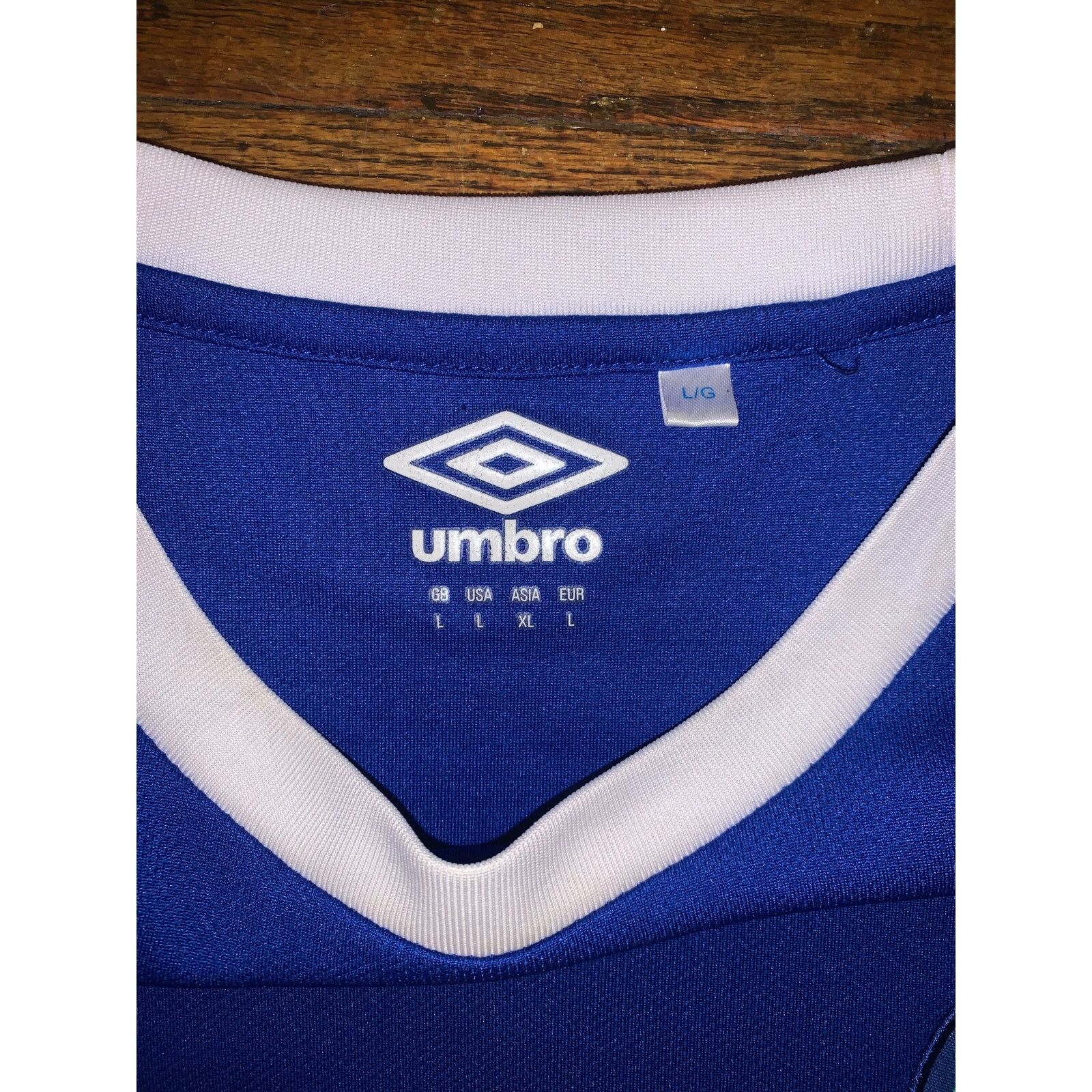 Umbro Umbro Italia Italy Blue Team Jersey Large | World Cup FIBA Size US L / EU 52-54 / 3 - 5 Thumbnail