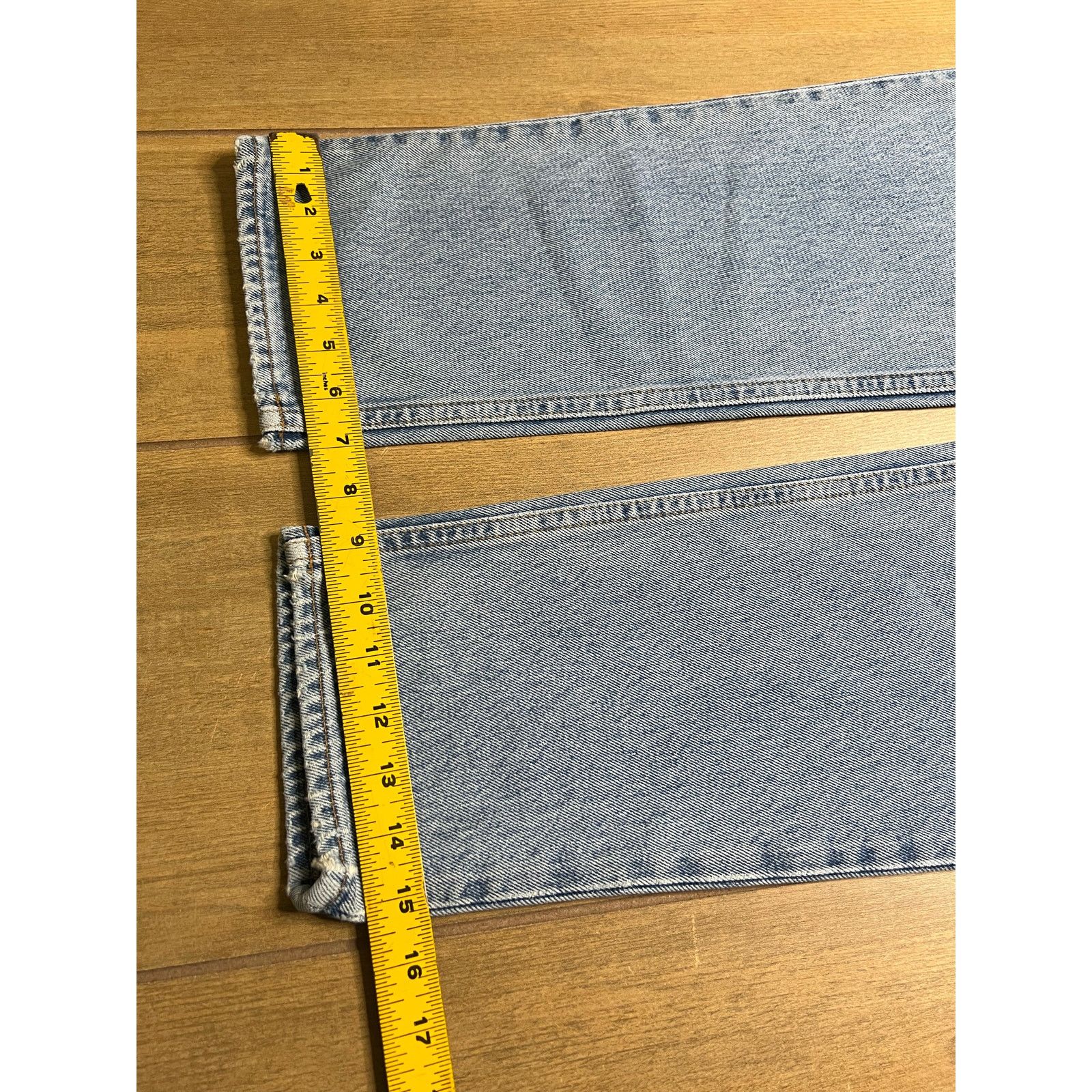 Gap Vintage 90s Medium Wash Gap High Waist Mom Jeans Sz 29x34 Size 29" - 10 Thumbnail