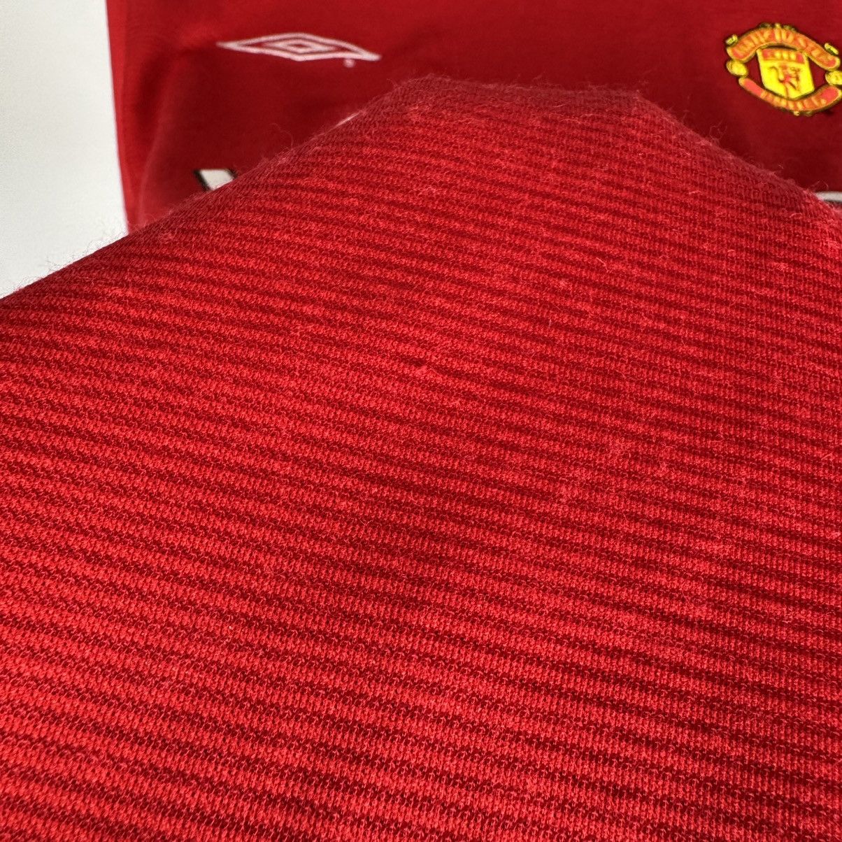 Umbro MANCHESTER UNITED 2000 2002 HOME FOOTBAL SHIRT SOCCER JERSEY Size US XL / EU 56 / 4 - 18 Thumbnail