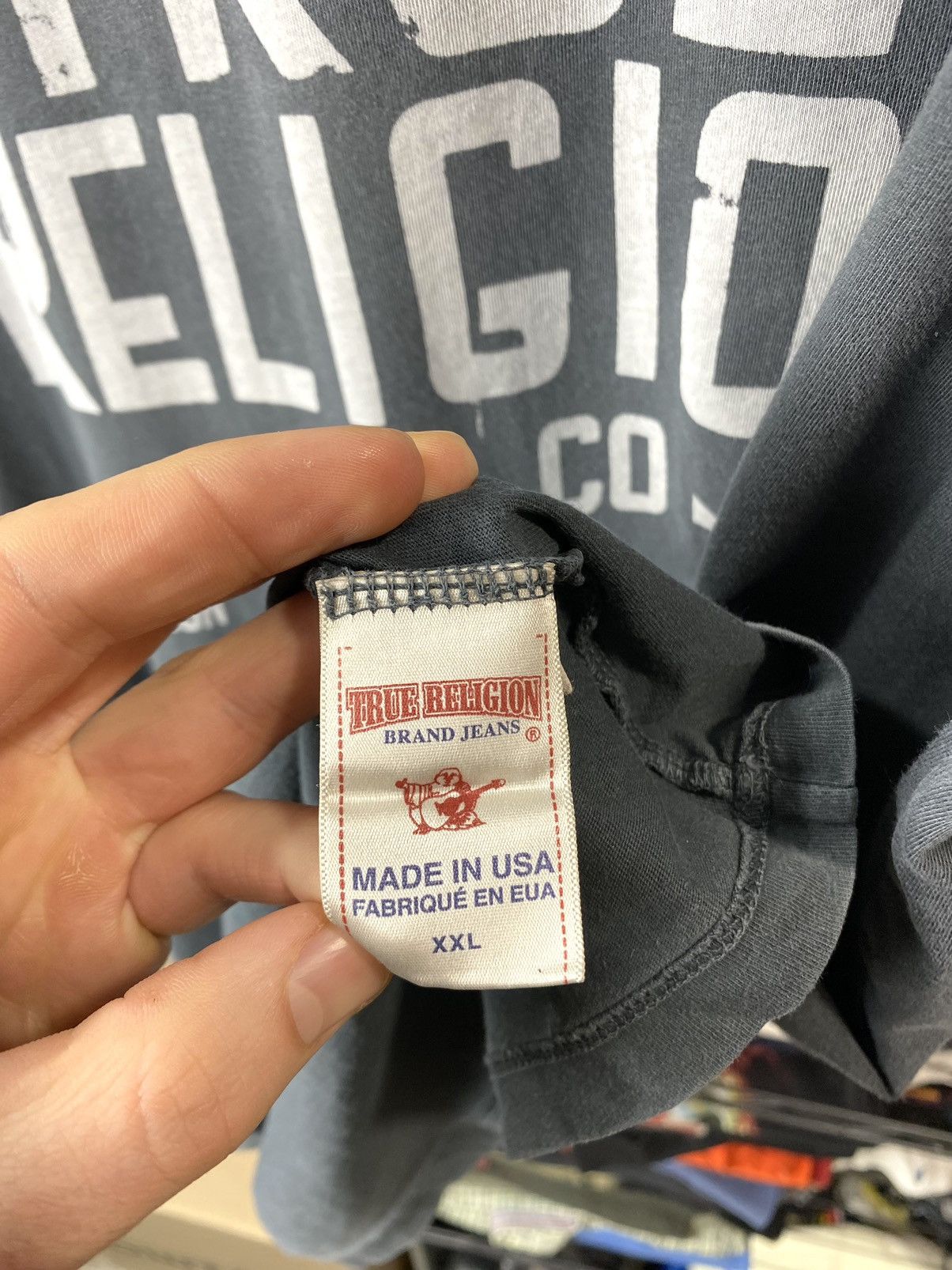 True Religion Vintage True Religion T Shirt Size US XXL / EU 58 / 5 - 10 Thumbnail