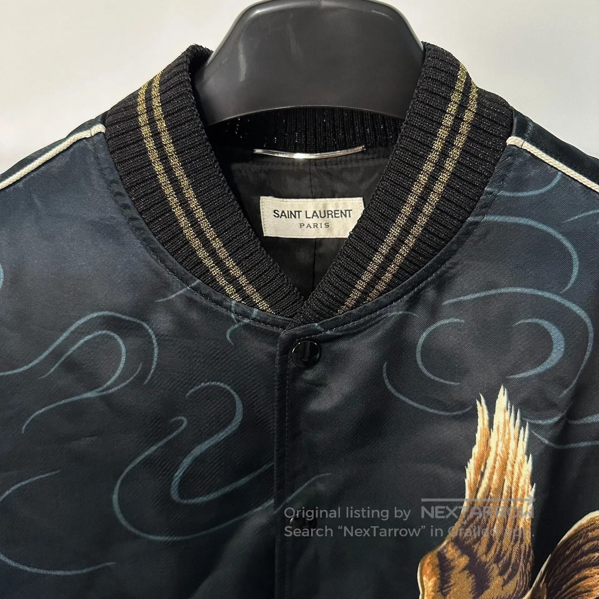 Saint Laurent Paris saint laurent embroidered tiger bomber jacket. Size US XL / EU 56 / 4 - 2 Thumbnail