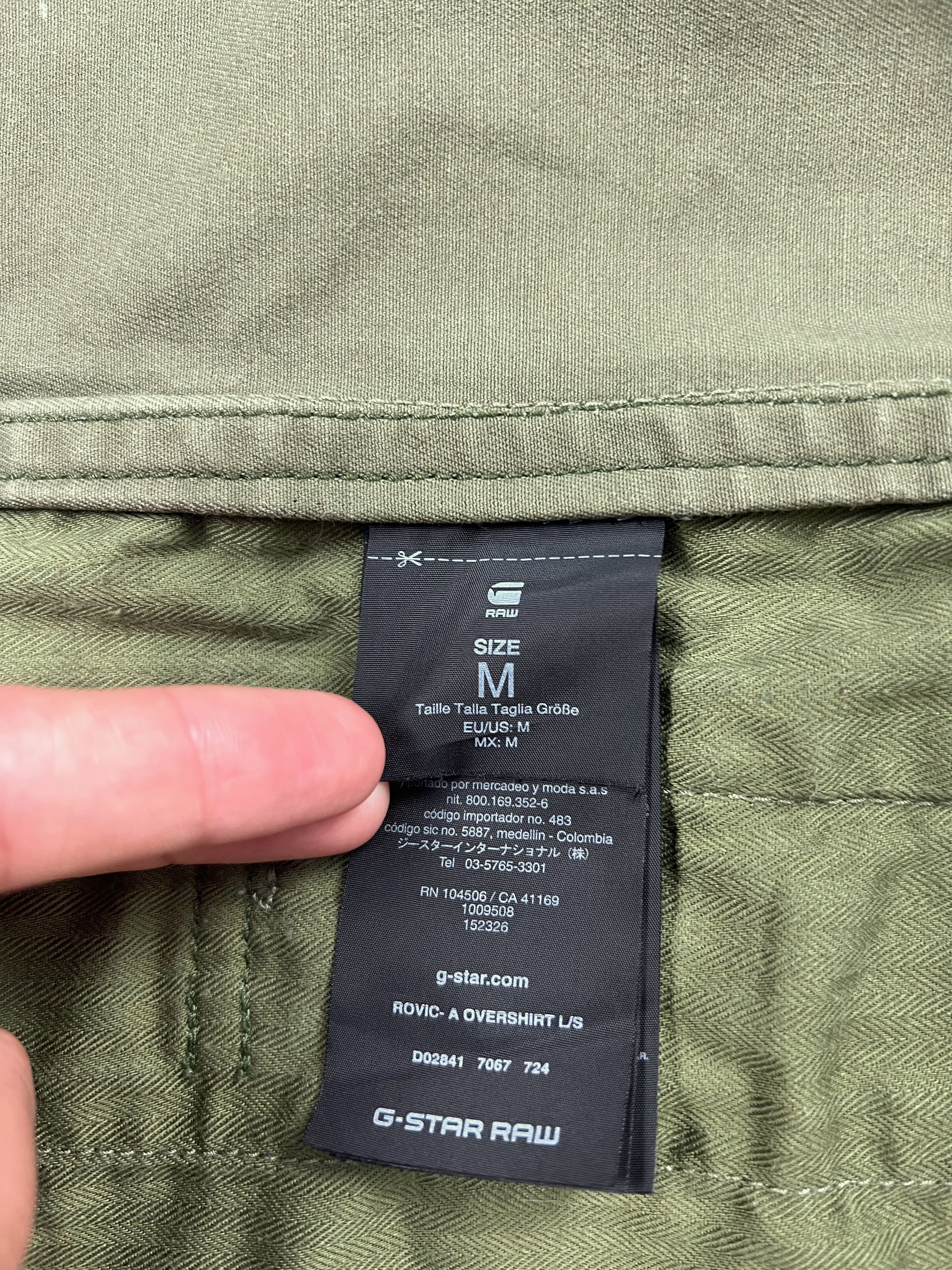 G-Star G-Star RAW Rovic A Overshirt Utility Military Style Jacket Size US M / EU 48-50 / 2 - 17 Thumbnail