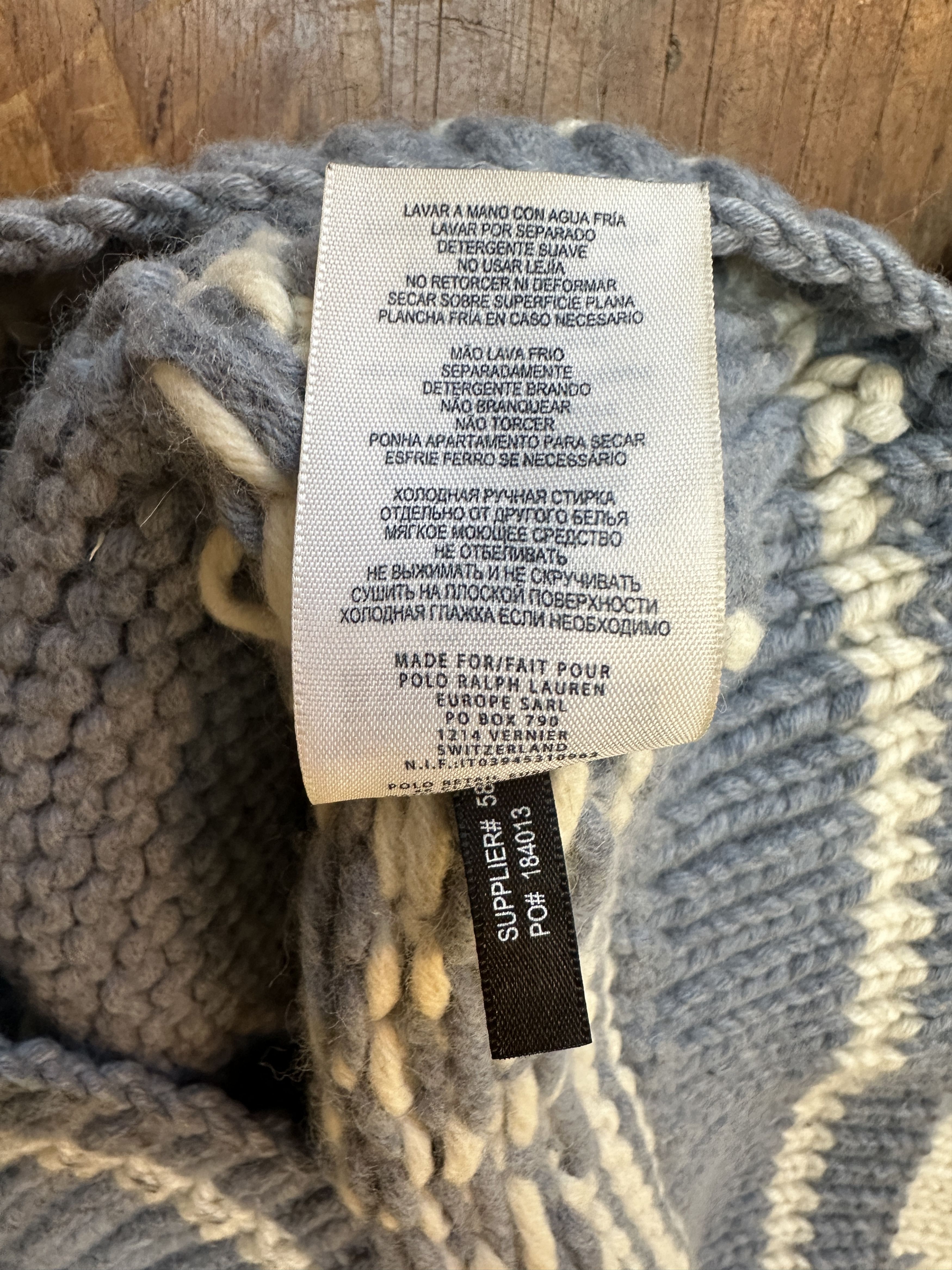 RRL Ralph Lauren RRL Hand-knit Cowichan Whale Motif Sweater Very Rare Size US M / EU 48-50 / 2 - 6 Thumbnail