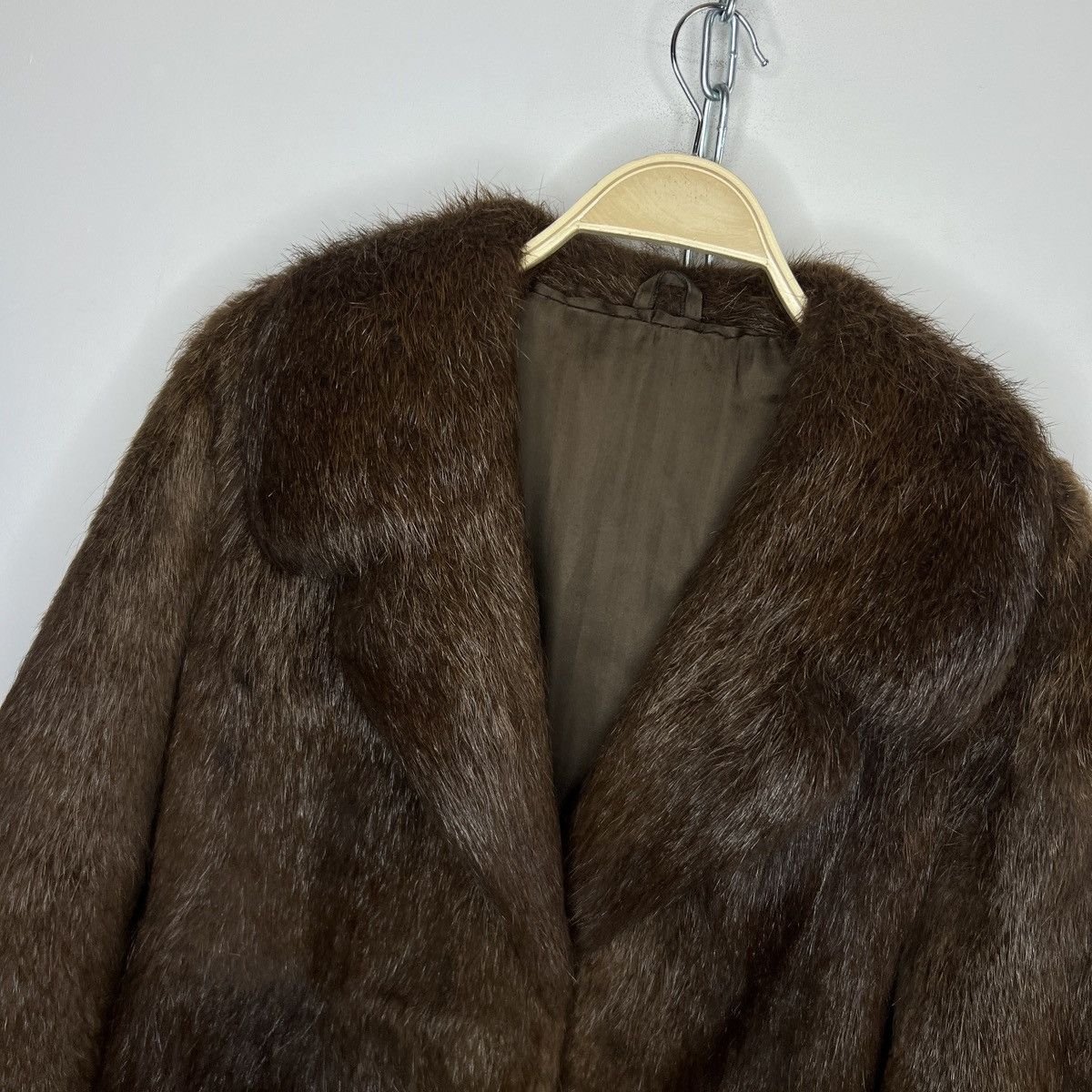 Vintage 90s Vintage Real Rabbit Fur Coat Jacket Heavy Opium Punk Y2K Size US M / EU 48-50 / 2 - 4 Thumbnail