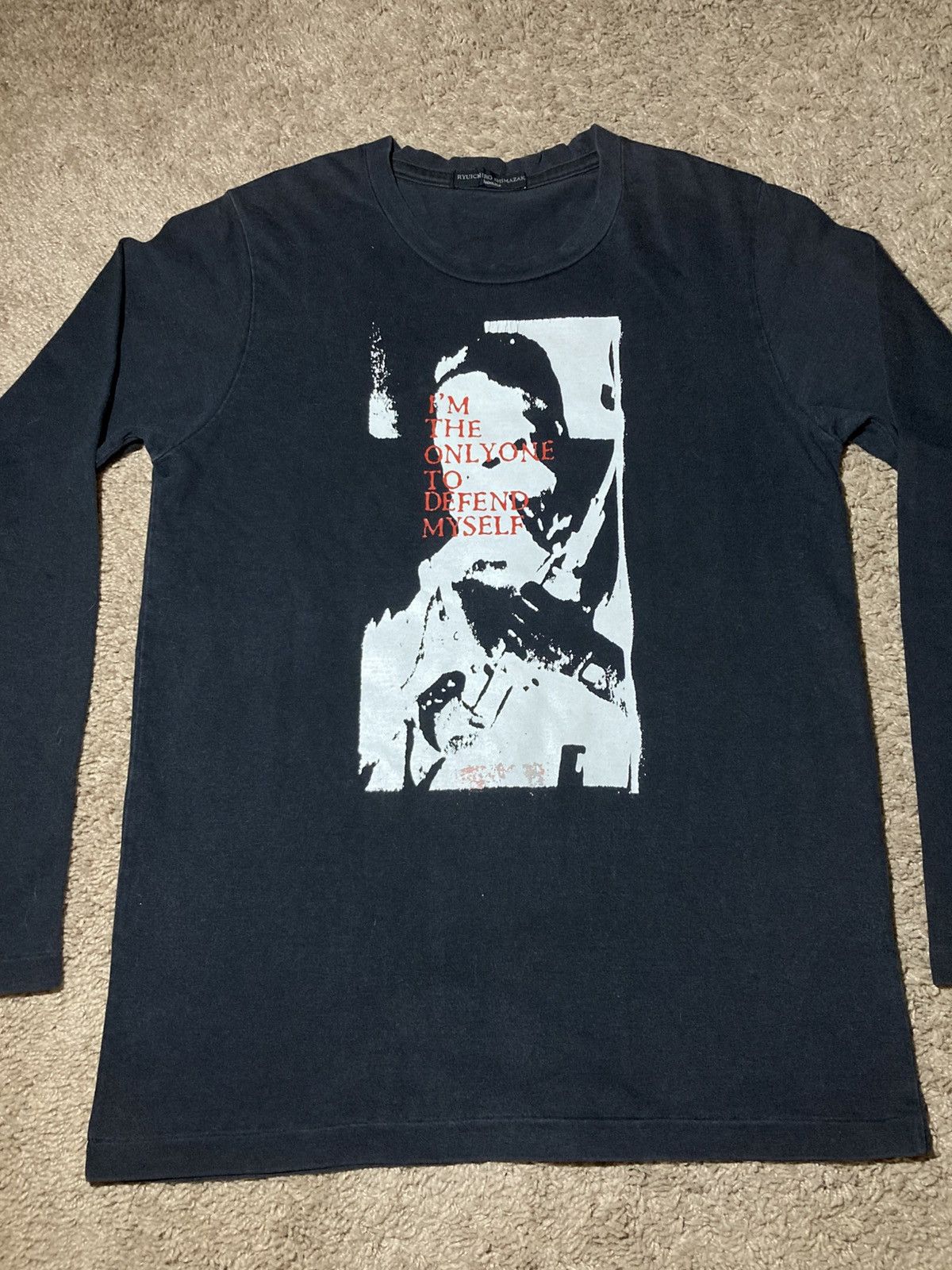 Ryuichiro Shimazaki 90s Ryuichiro Shimazaki Homme Defend Myself Horror Dead Punk Size US M / EU 48-50 / 2 - 2 Thumbnail