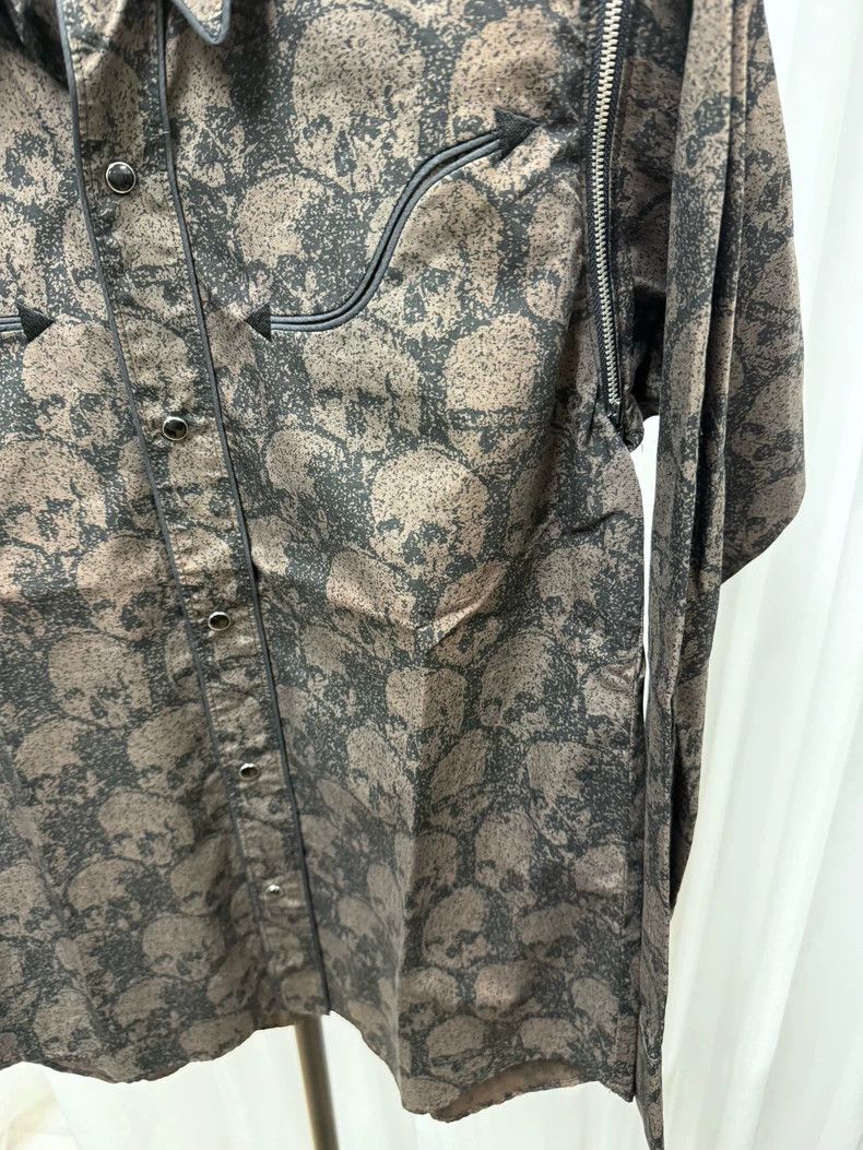 Undercover Undercover size os Skull Zipper Patchwork Limited Shirt Size US M / EU 48-50 / 2 - 6 Thumbnail