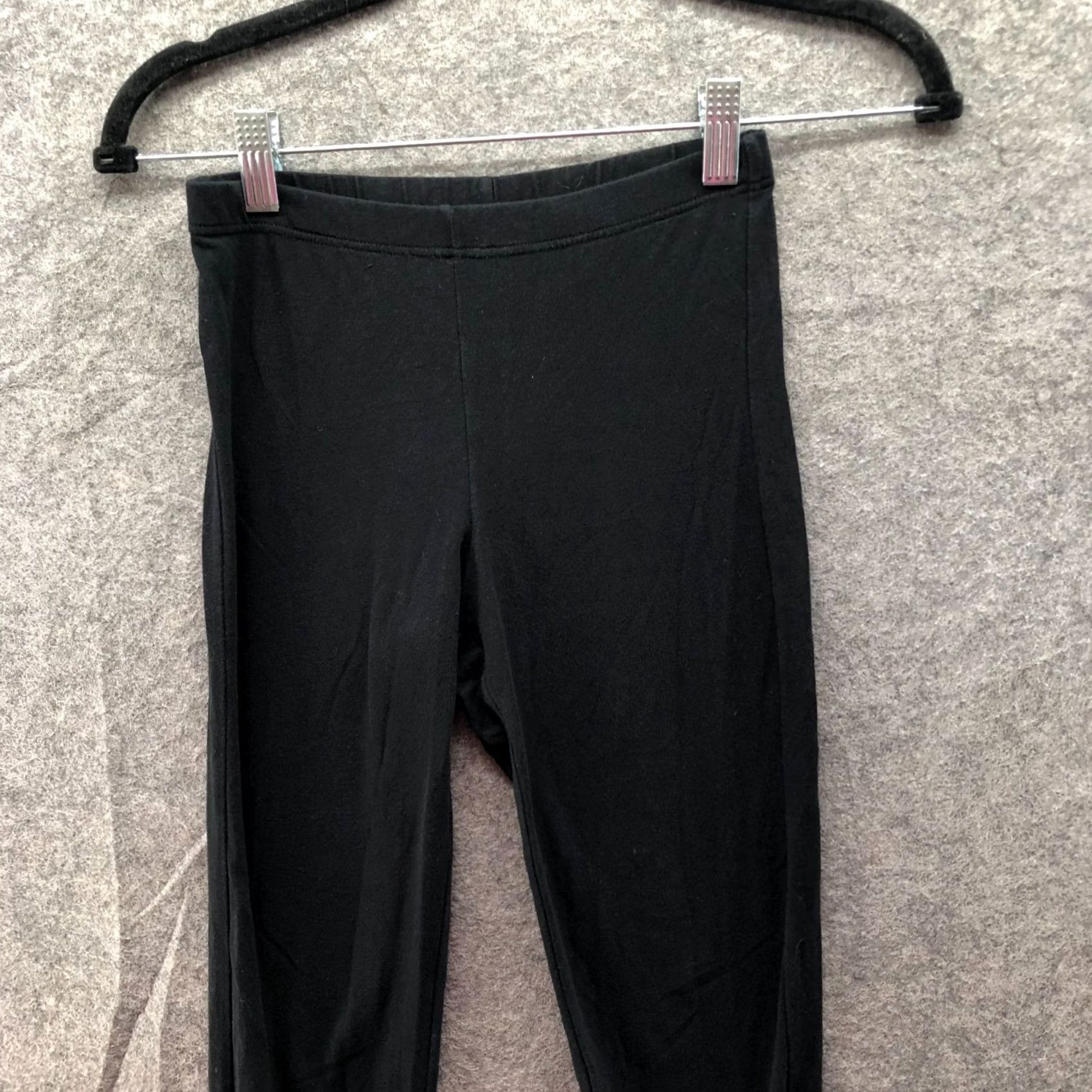 Uniqlo Uniqlo Leggings Womens S Button Cuff Cotton Blend Lightweight Black Navy? Size 28" / US 6 / IT 42 - 7 Thumbnail