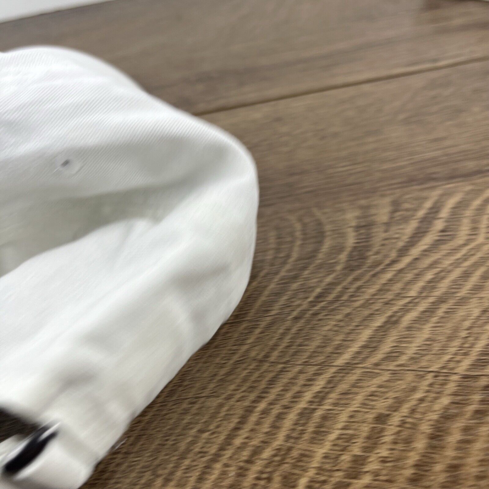 Other White Baseball Hat Plain Adult Cap Hat White Adjustable Hat Size ONE SIZE - 10 Thumbnail
