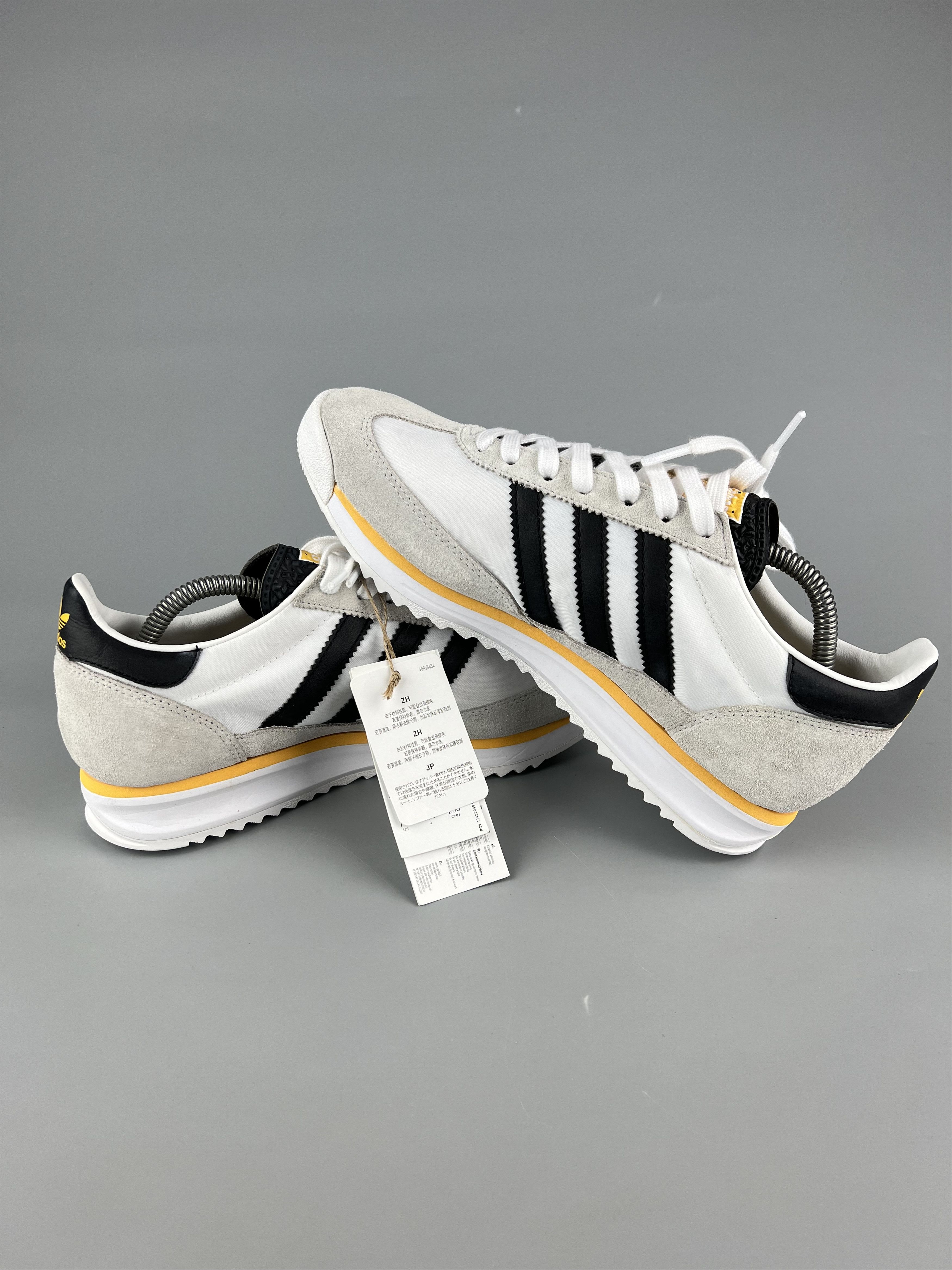 Adidas Adidas SL72 RS Gray White Black Casual Sneakers Size US 7.5 / EU 40-41 - 5 Thumbnail