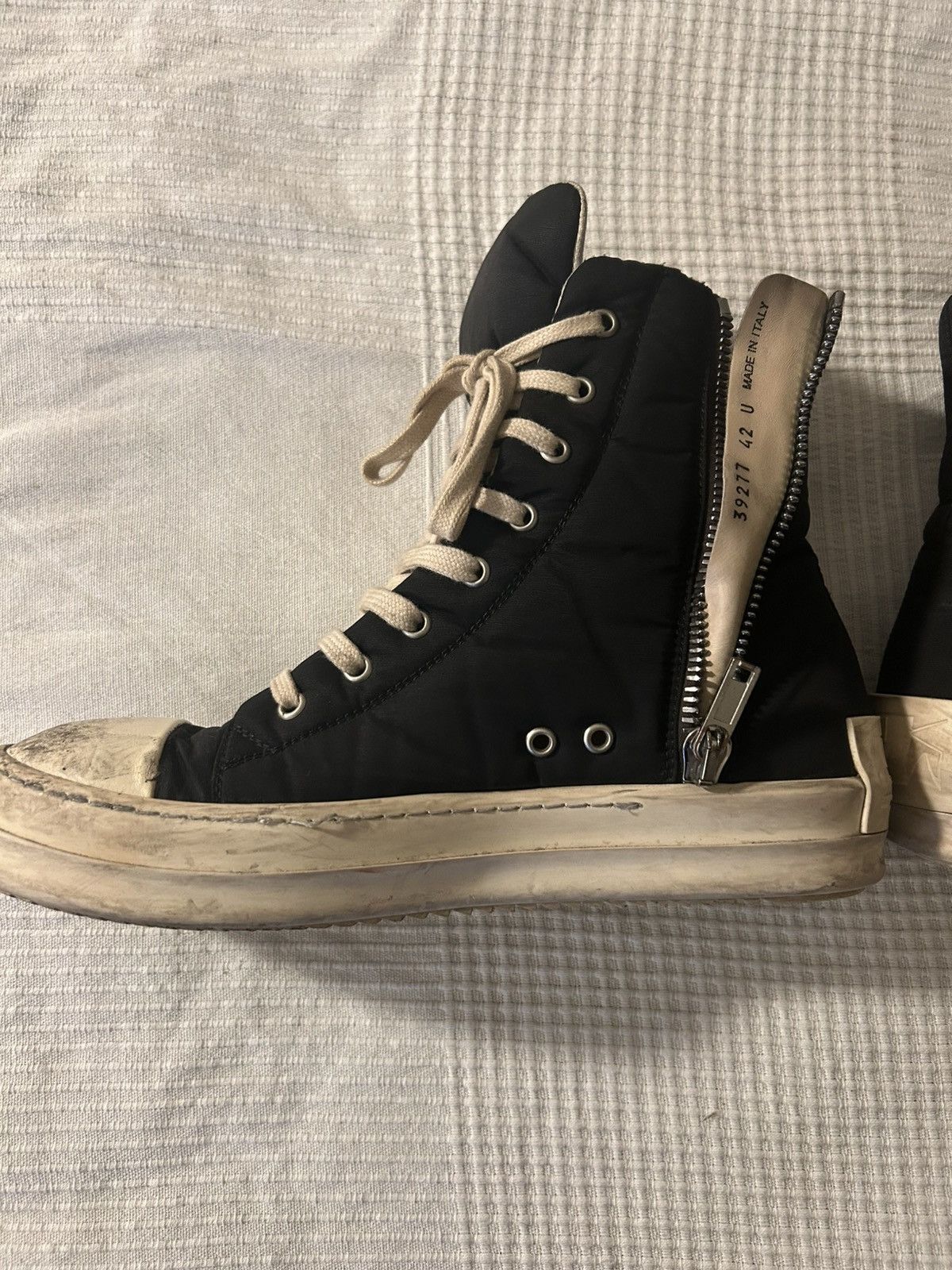 Rick Owens Rick owen ramones Size US 10 / EU 43 - 2 Thumbnail