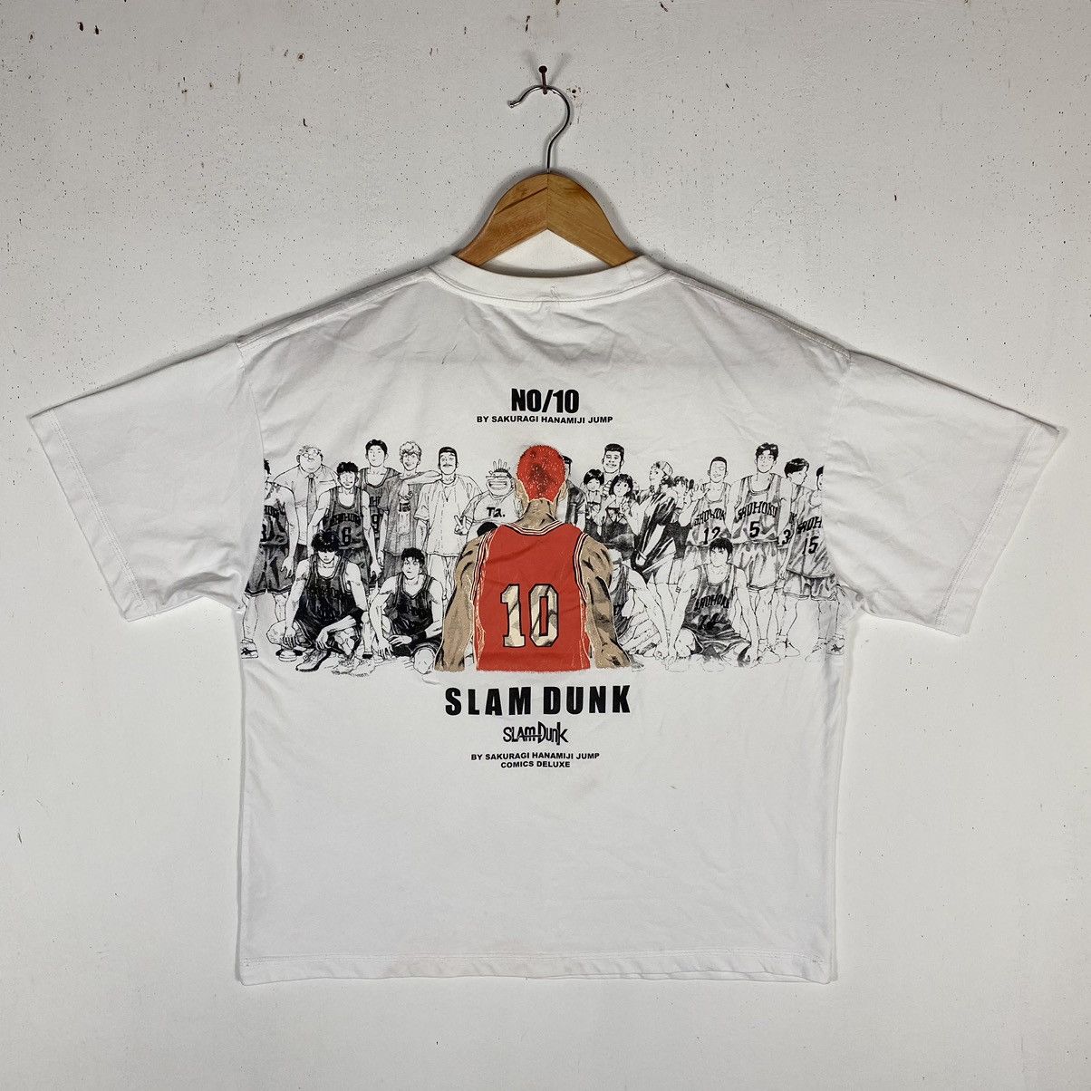 Anime × Vintage SLAM DUNK ANIME BY SAKURAGI HANAMICHI JUMP COMICS DELUXE Size US L / EU 52-54 / 3 - 2 Thumbnail
